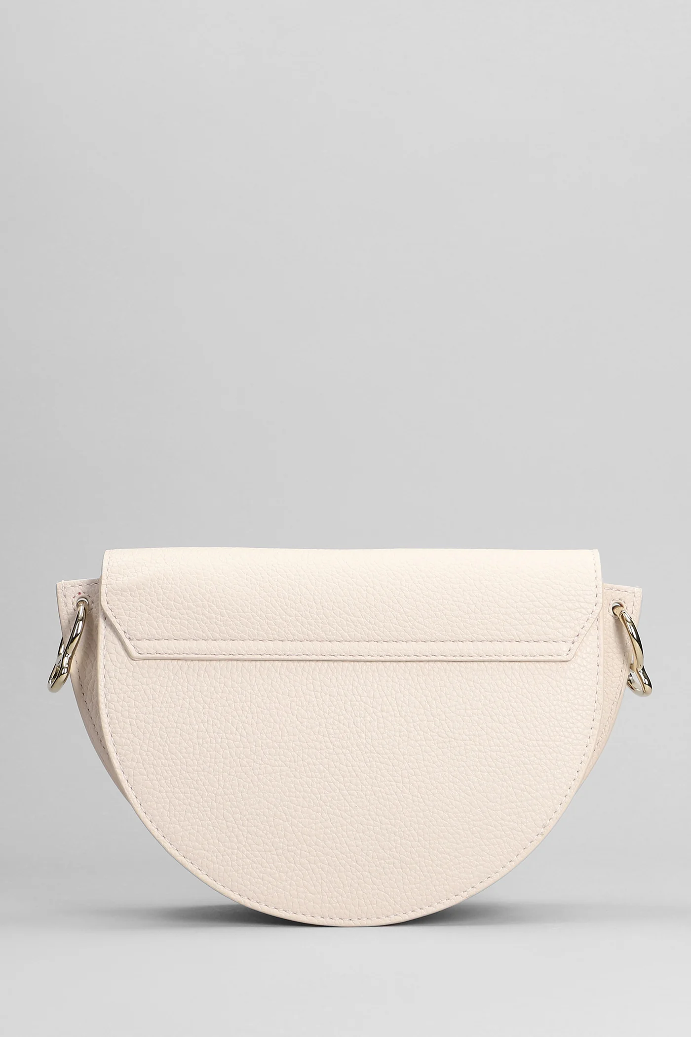 By my side Shoulder bag in rose-pink leather - Image 3
