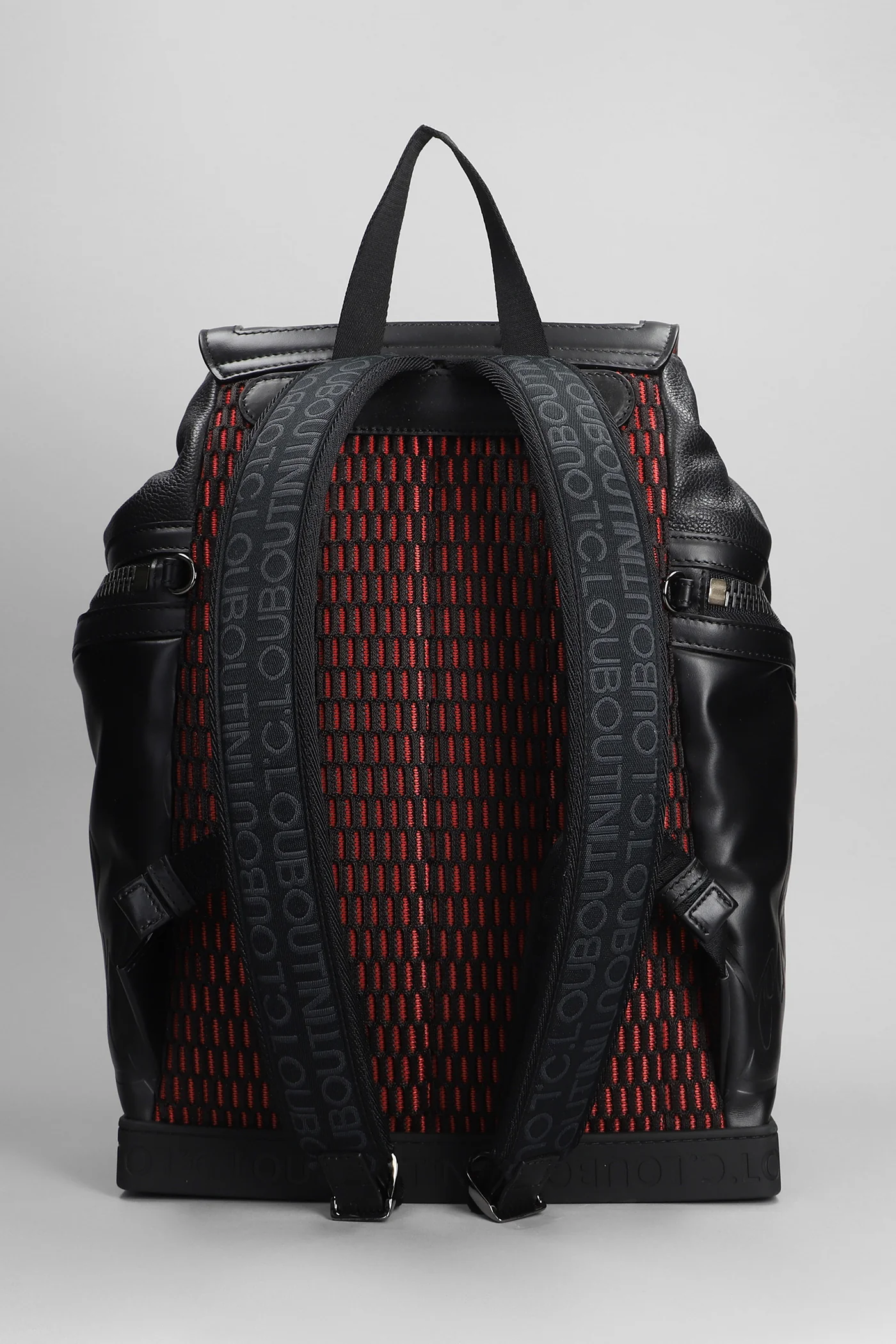 Explorafunk s Backpack in black leather - Image 3