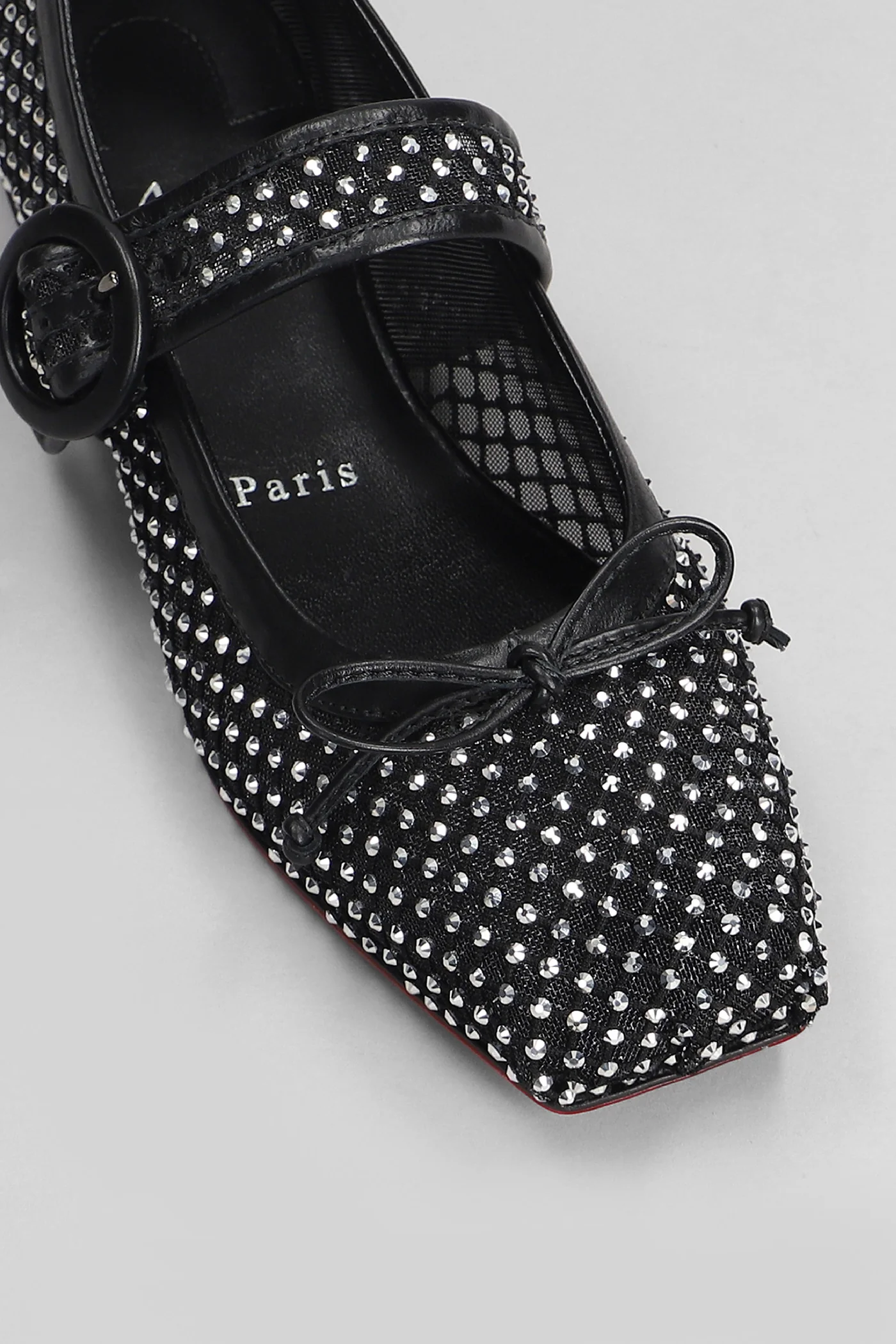 Mamastrapitina Ballet flats in black polyester - Image 5