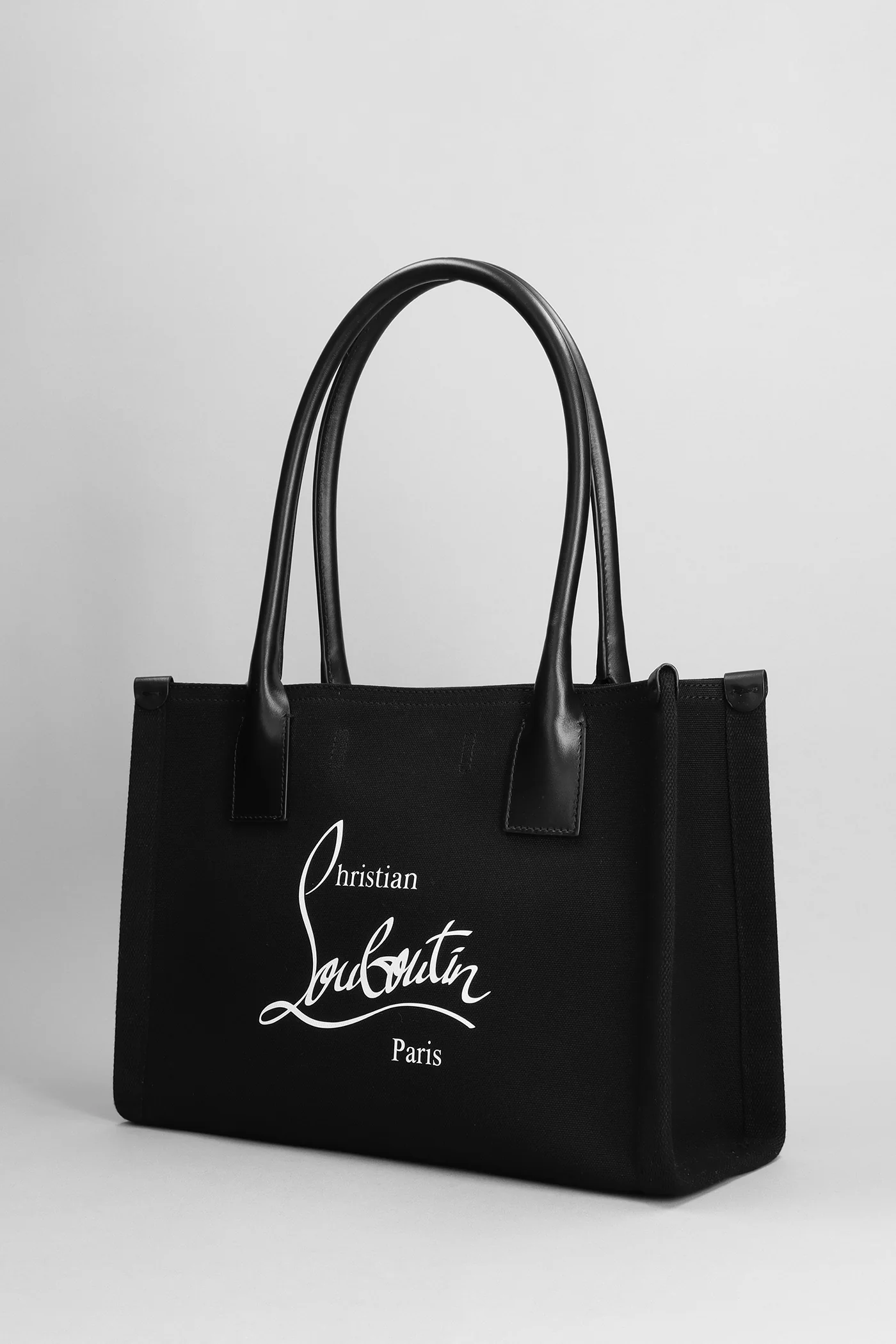Nastroloubi Tote in black cotton - Image 2