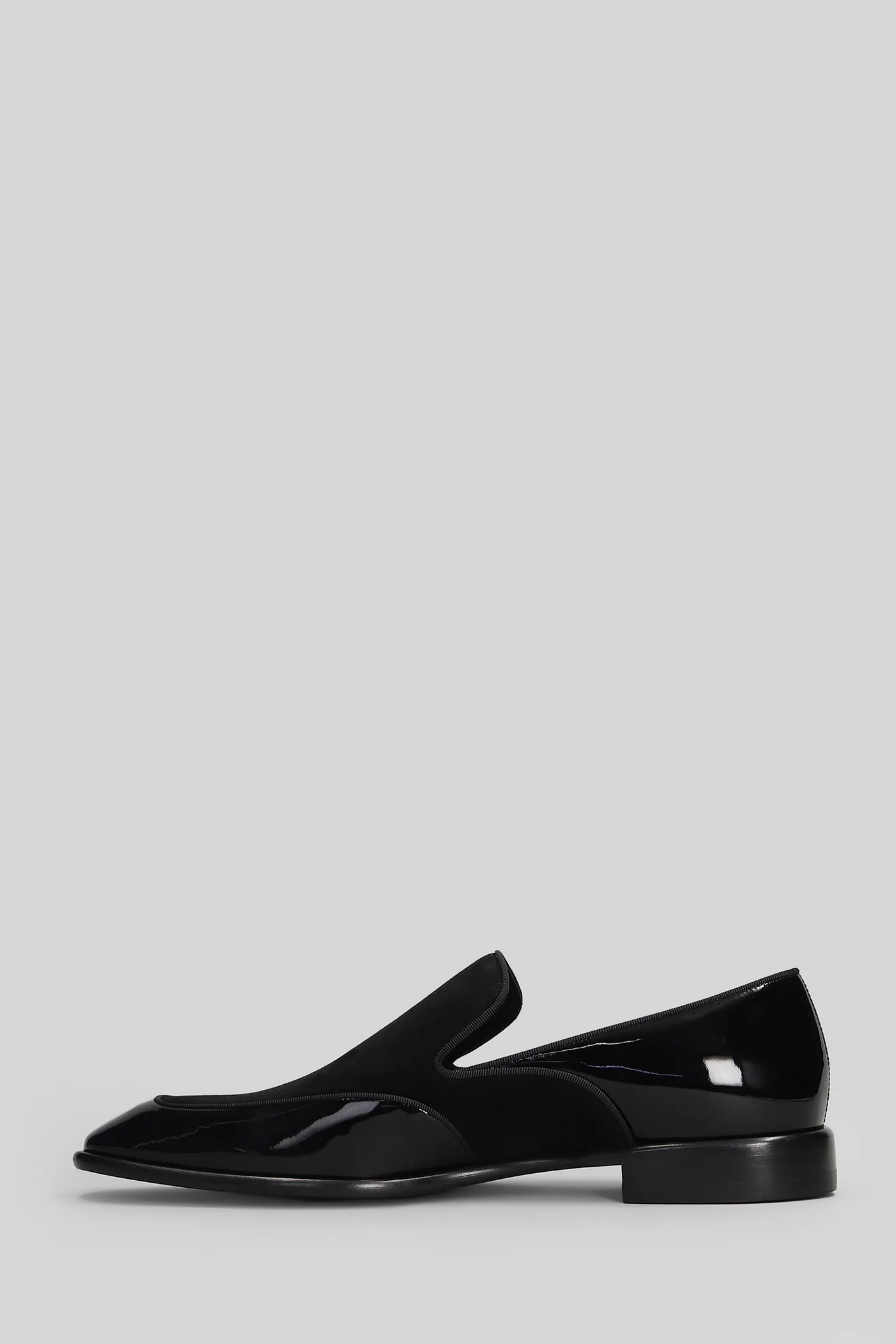 Yaki Loafers in black suede and leather - Image 3