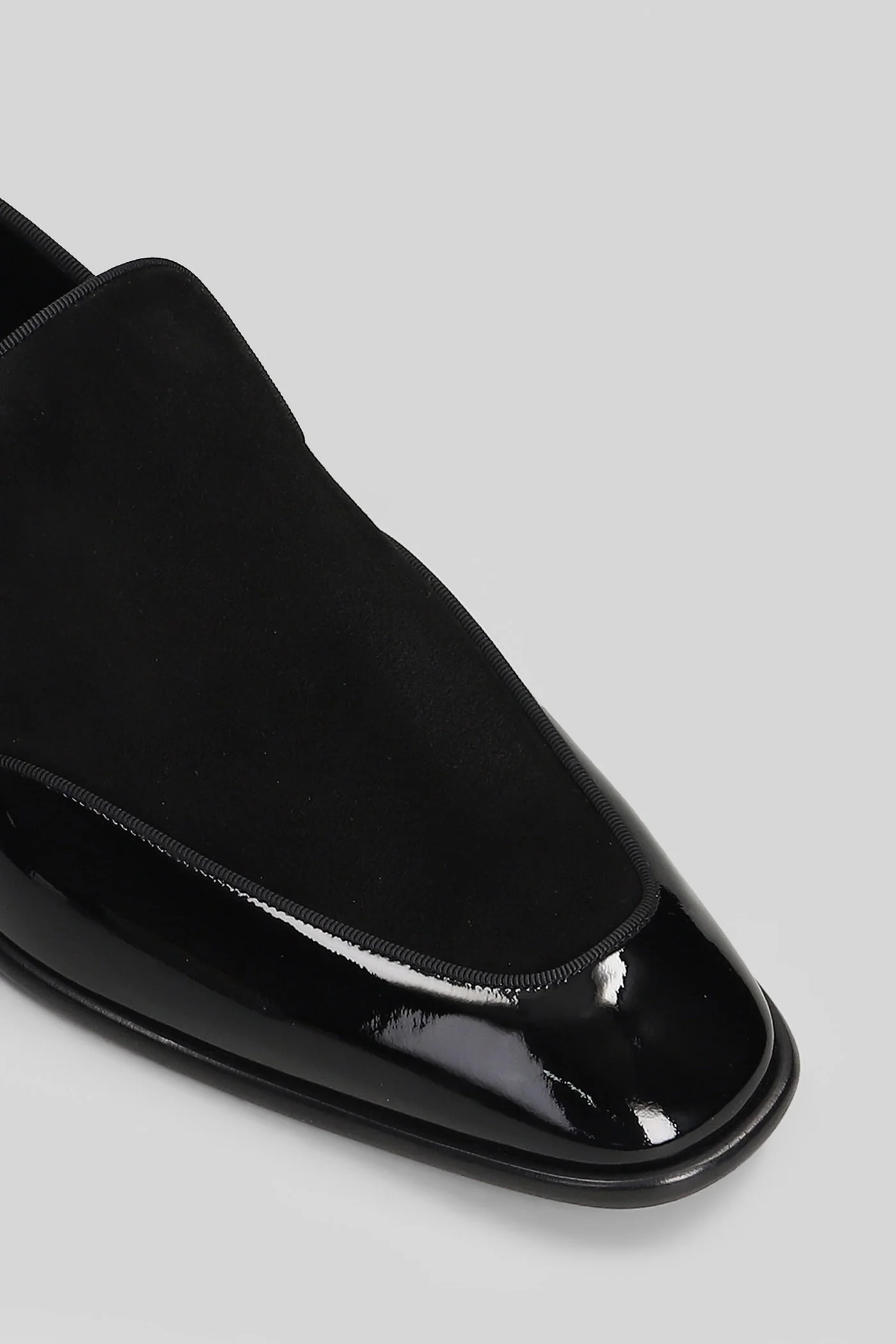 Yaki Loafers in black suede and leather - Image 5