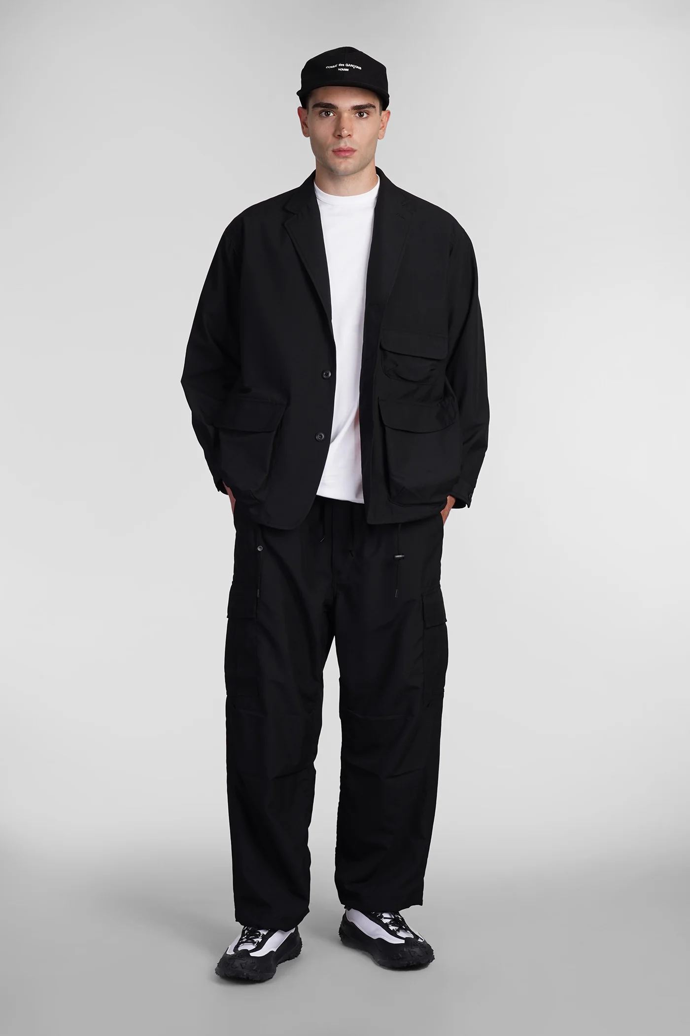 Pants in black wool - Image 2