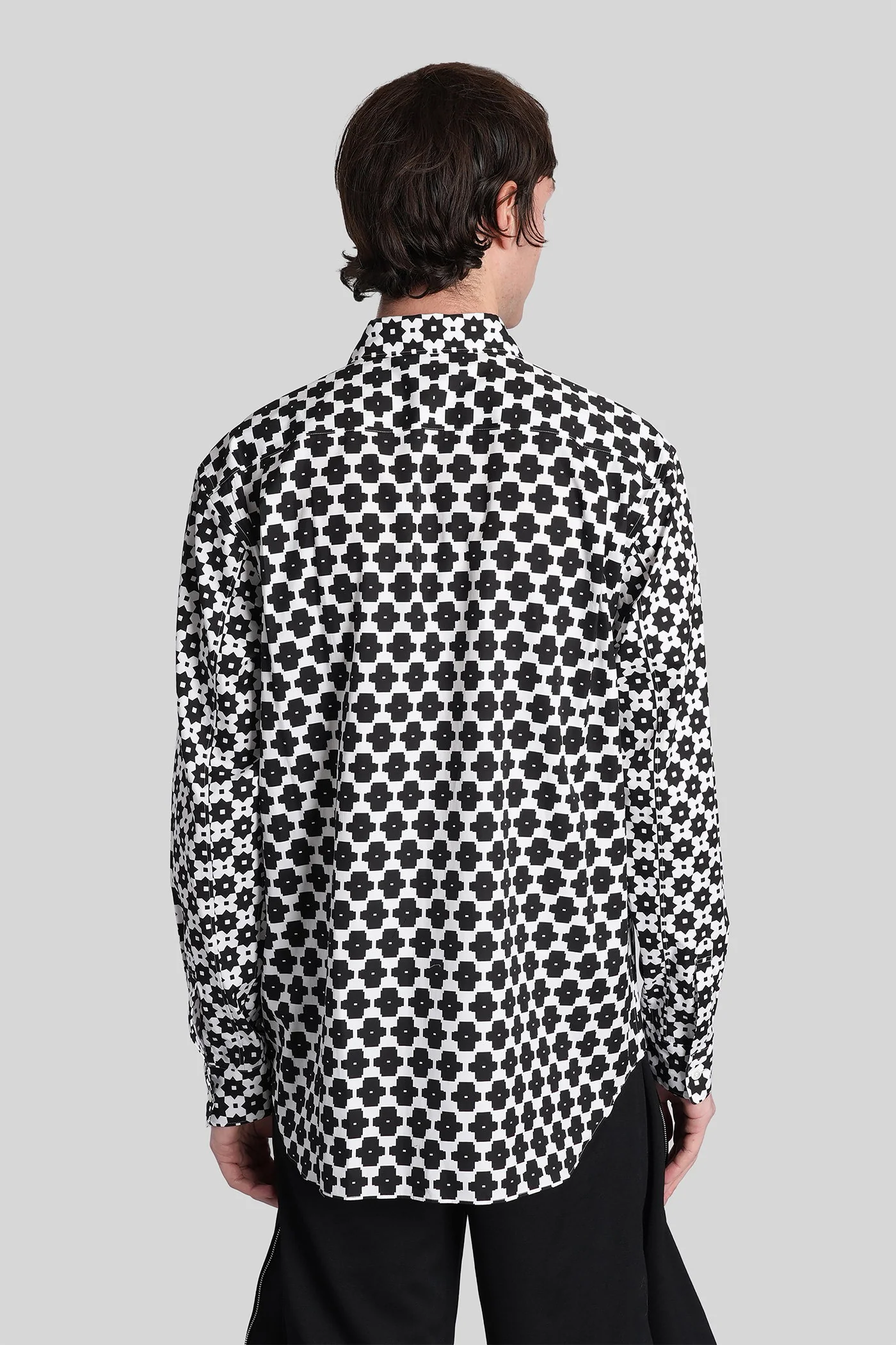 Shirt in white cotton - Image 3