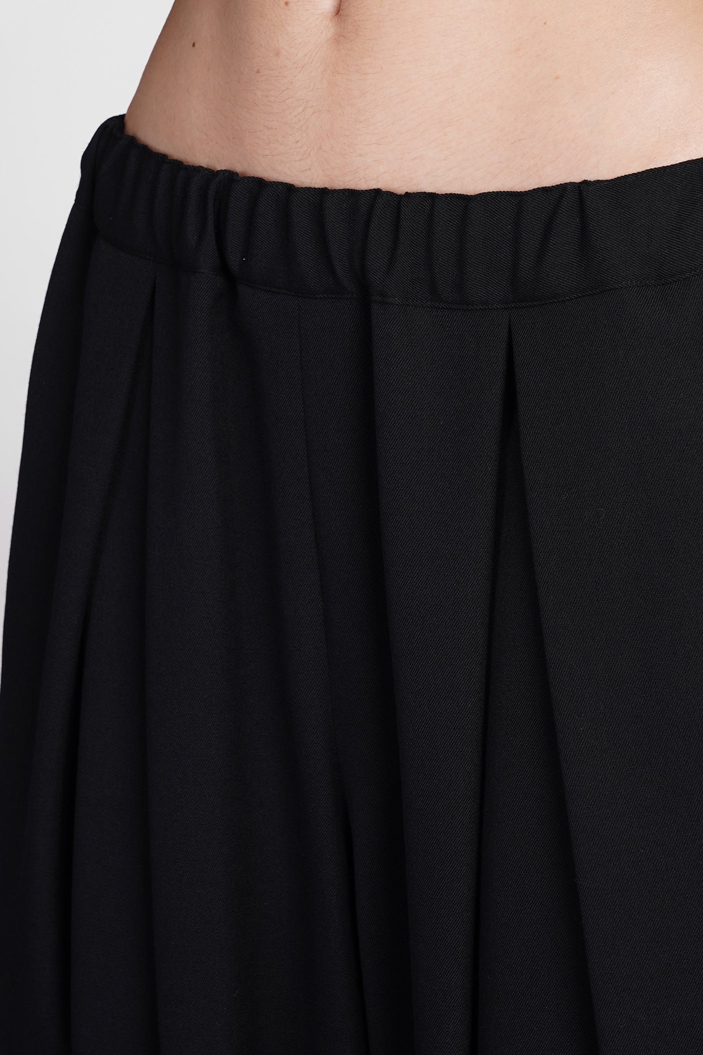 Pants in black wool - Image 5