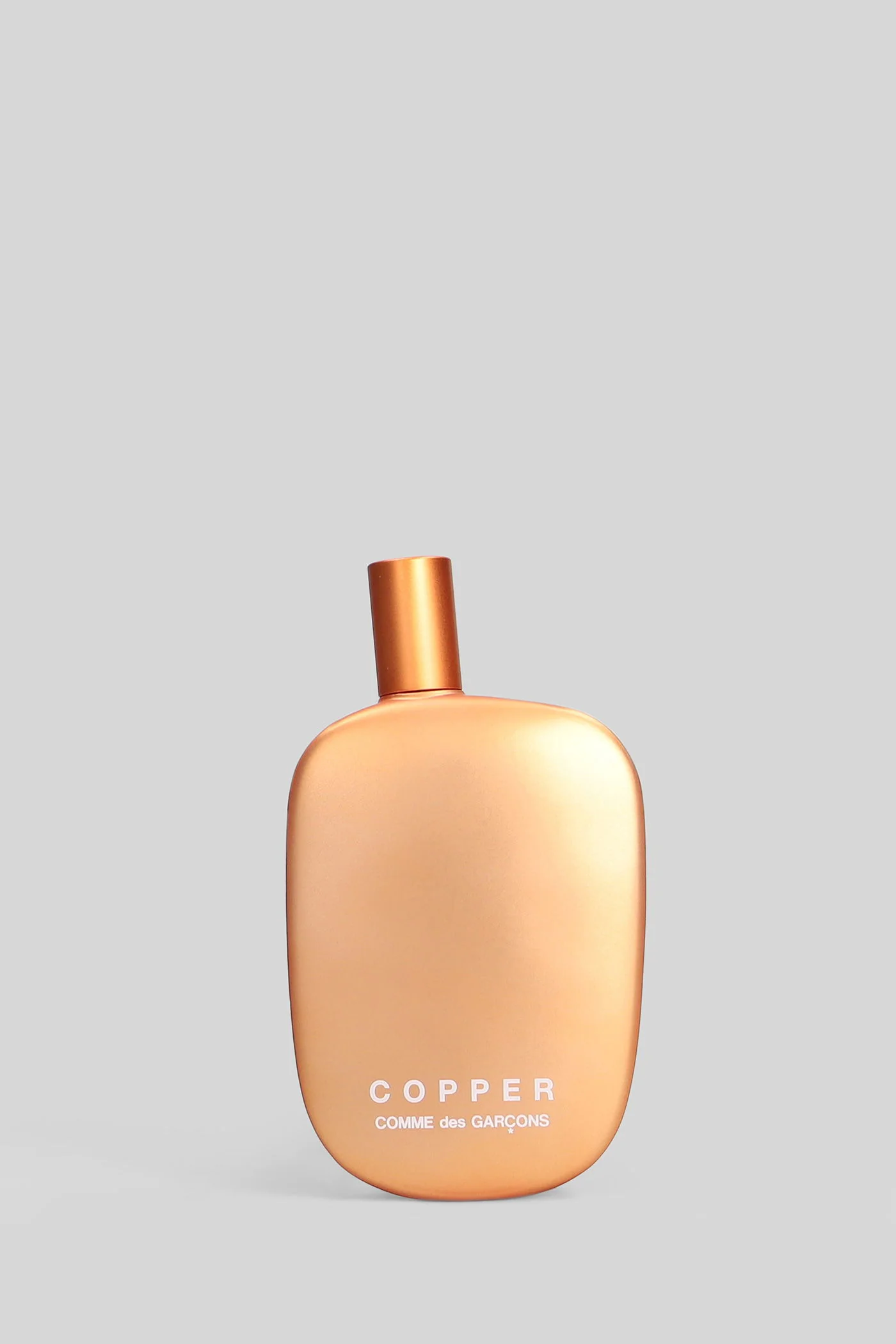 Copper Perfume in orange glass