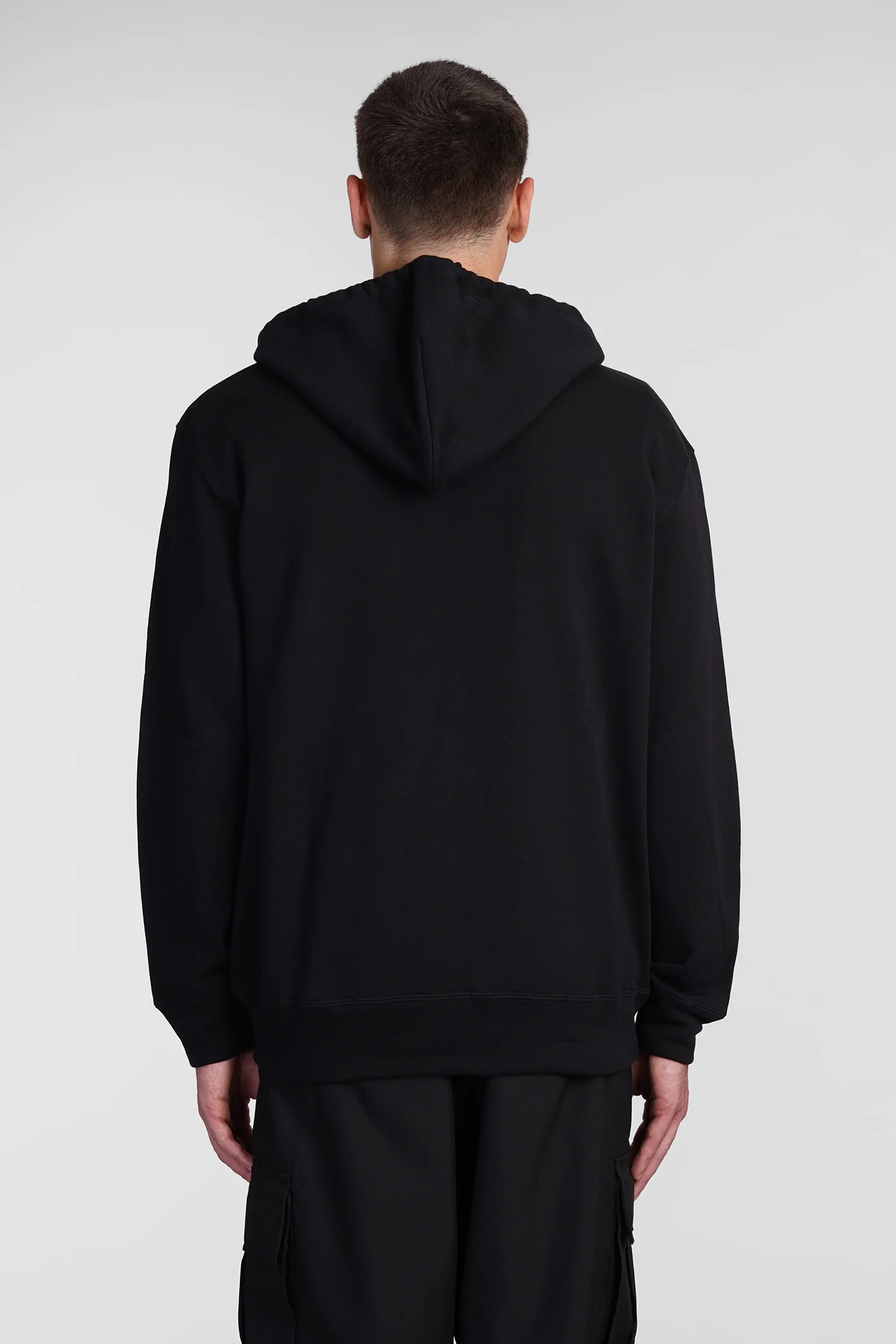 Sweatshirt in black cotton - Image 3