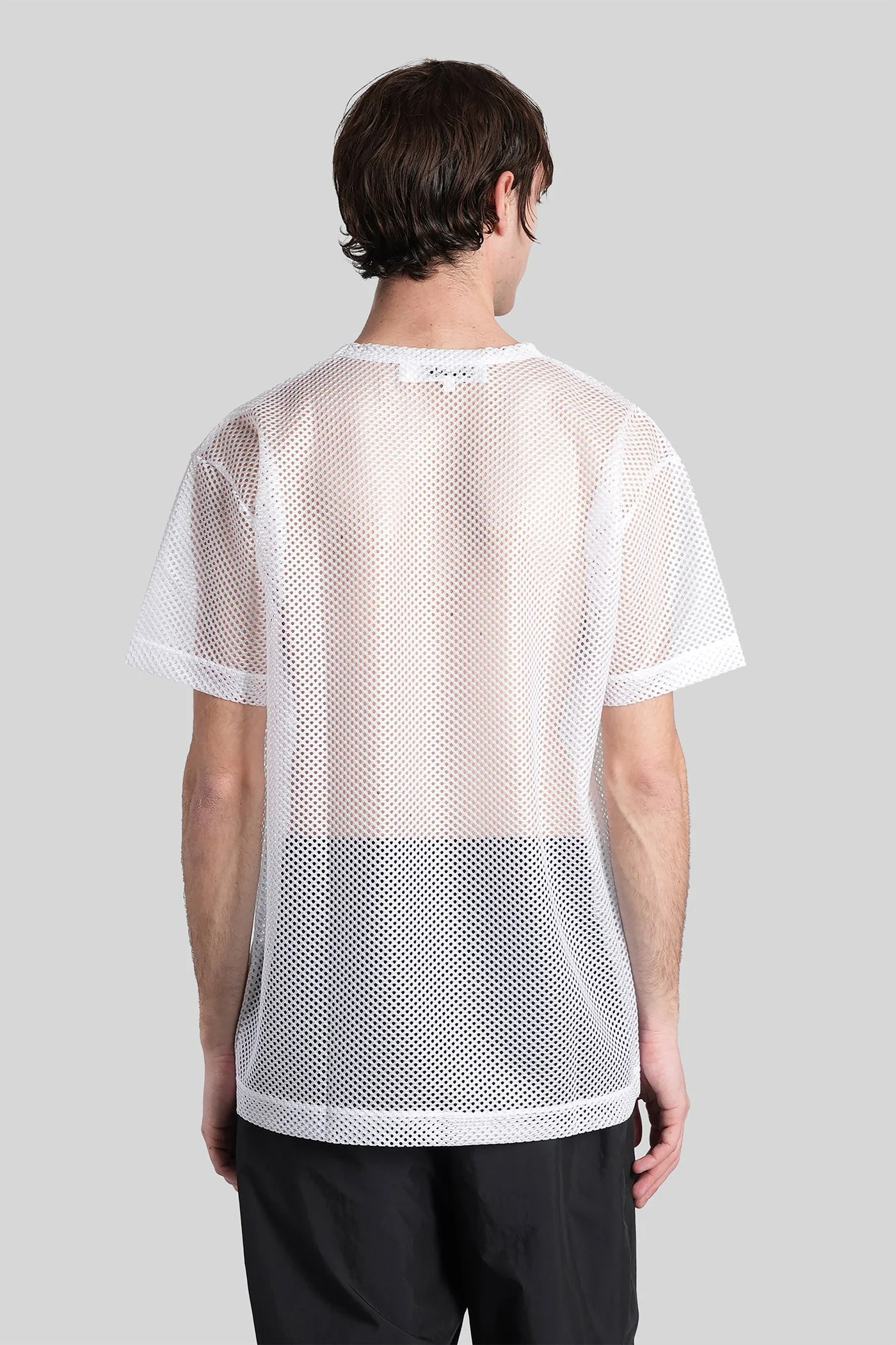 T-Shirt in white polyester - Image 3