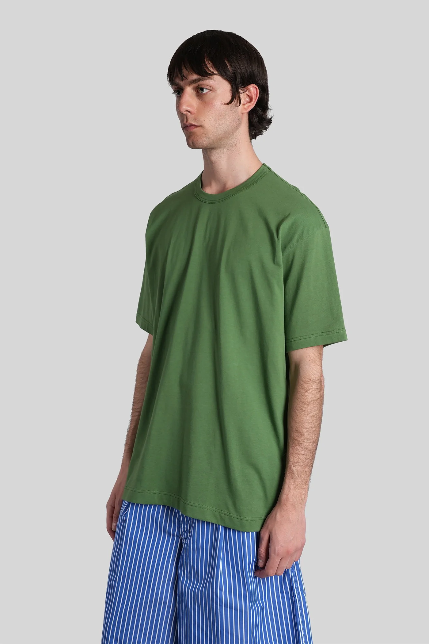 T-Shirt in green cotton - Image 4