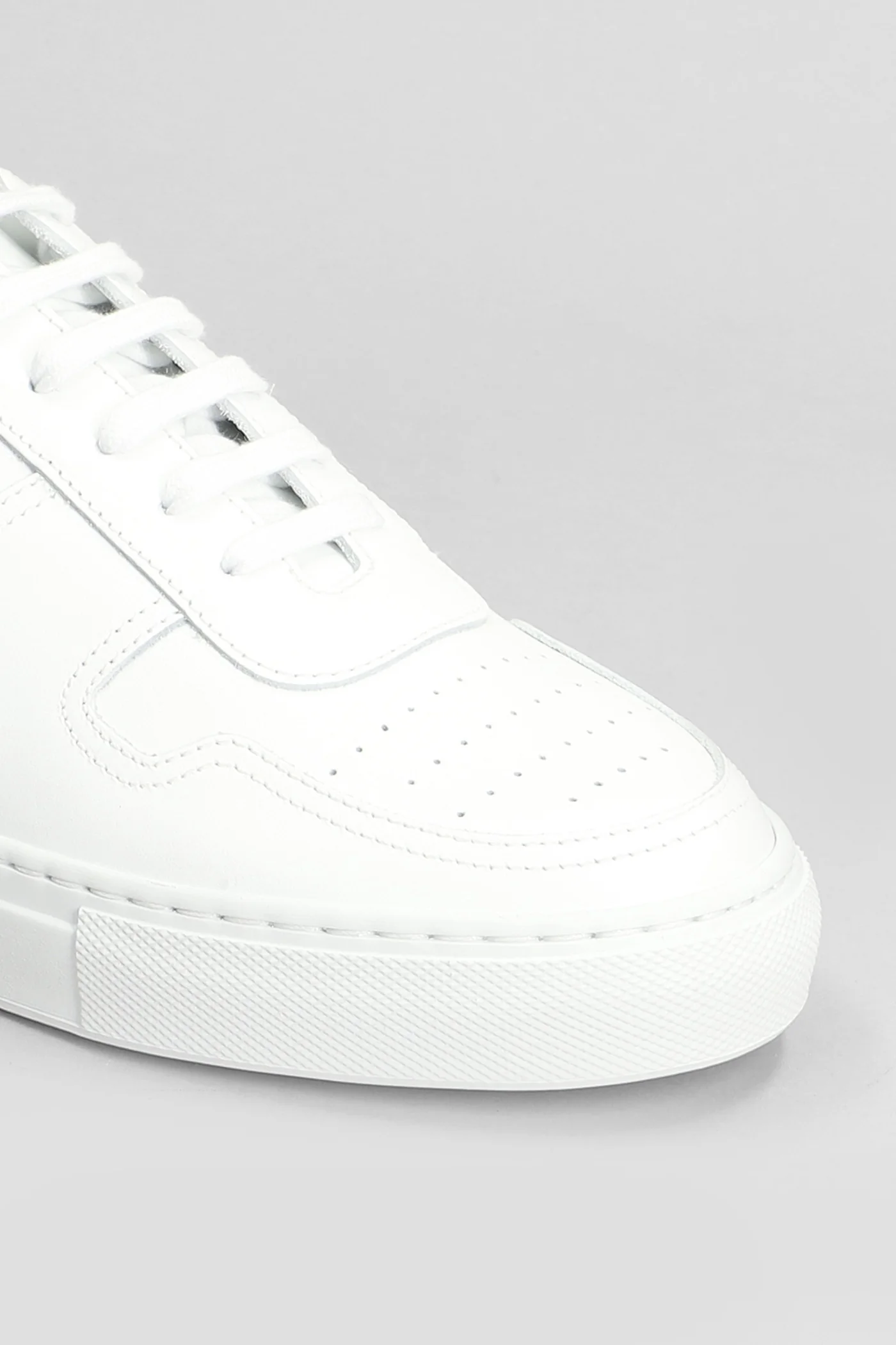 Bball Sneakers in white leather - Image 5