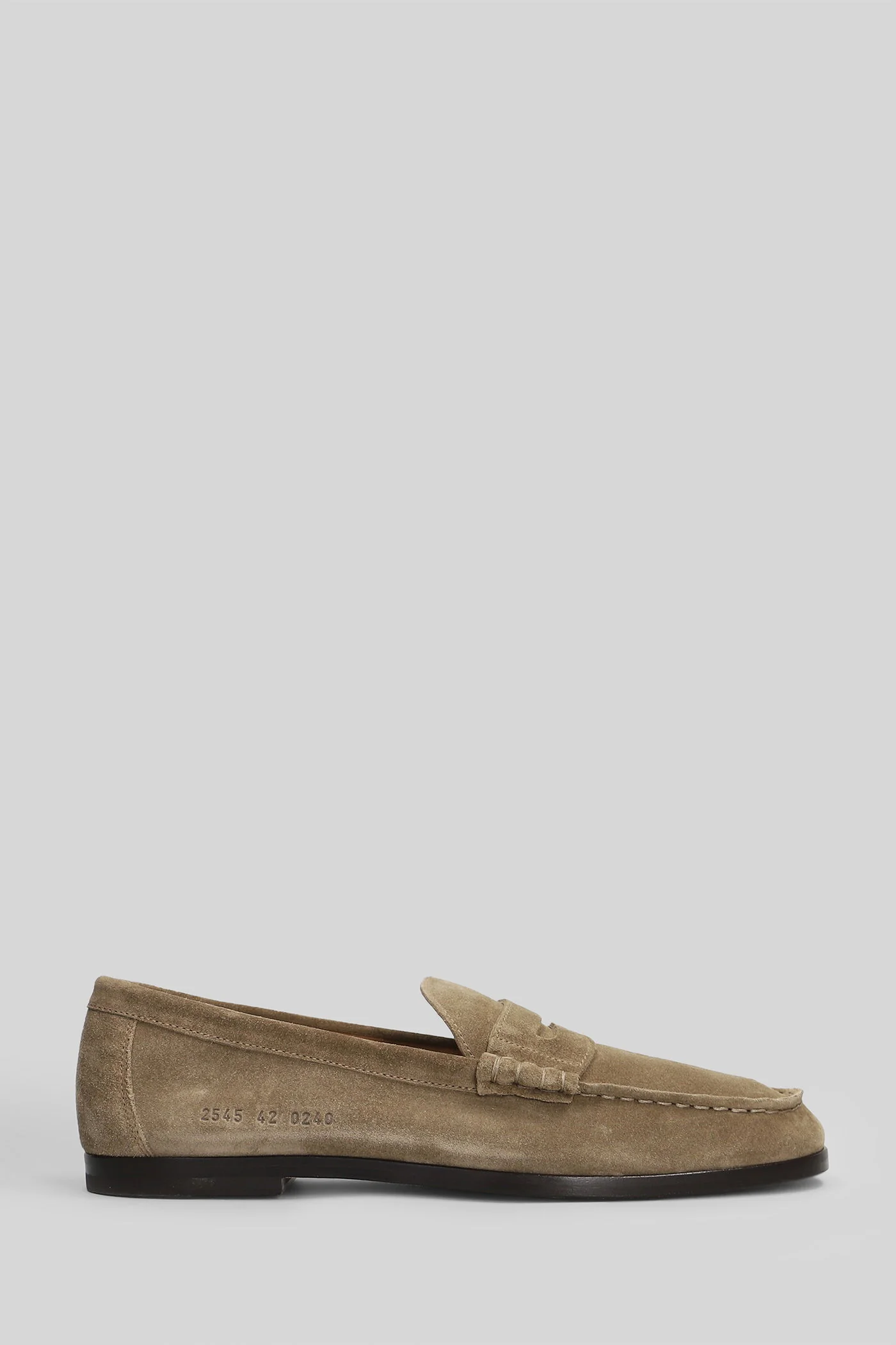 Soft loafer Loafers in taupe suede