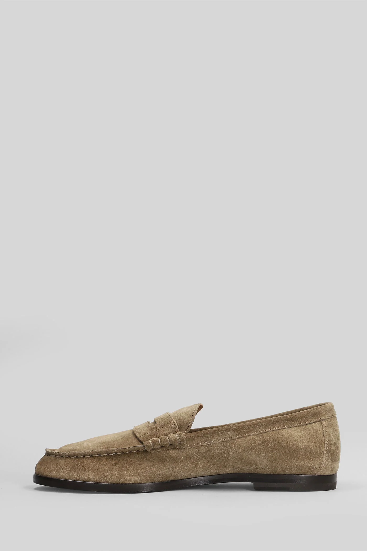 Soft loafer Loafers in taupe suede - Image 3
