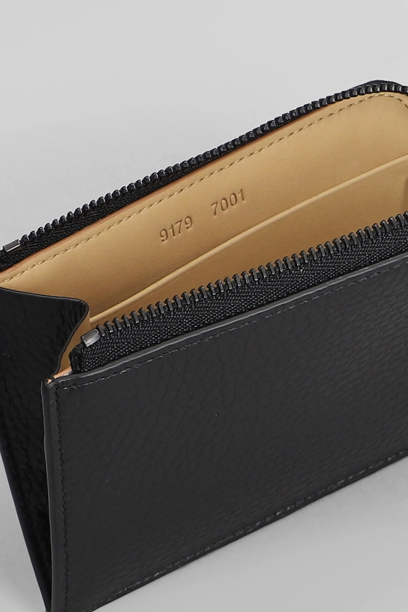 Wallet in black leather - Image 4