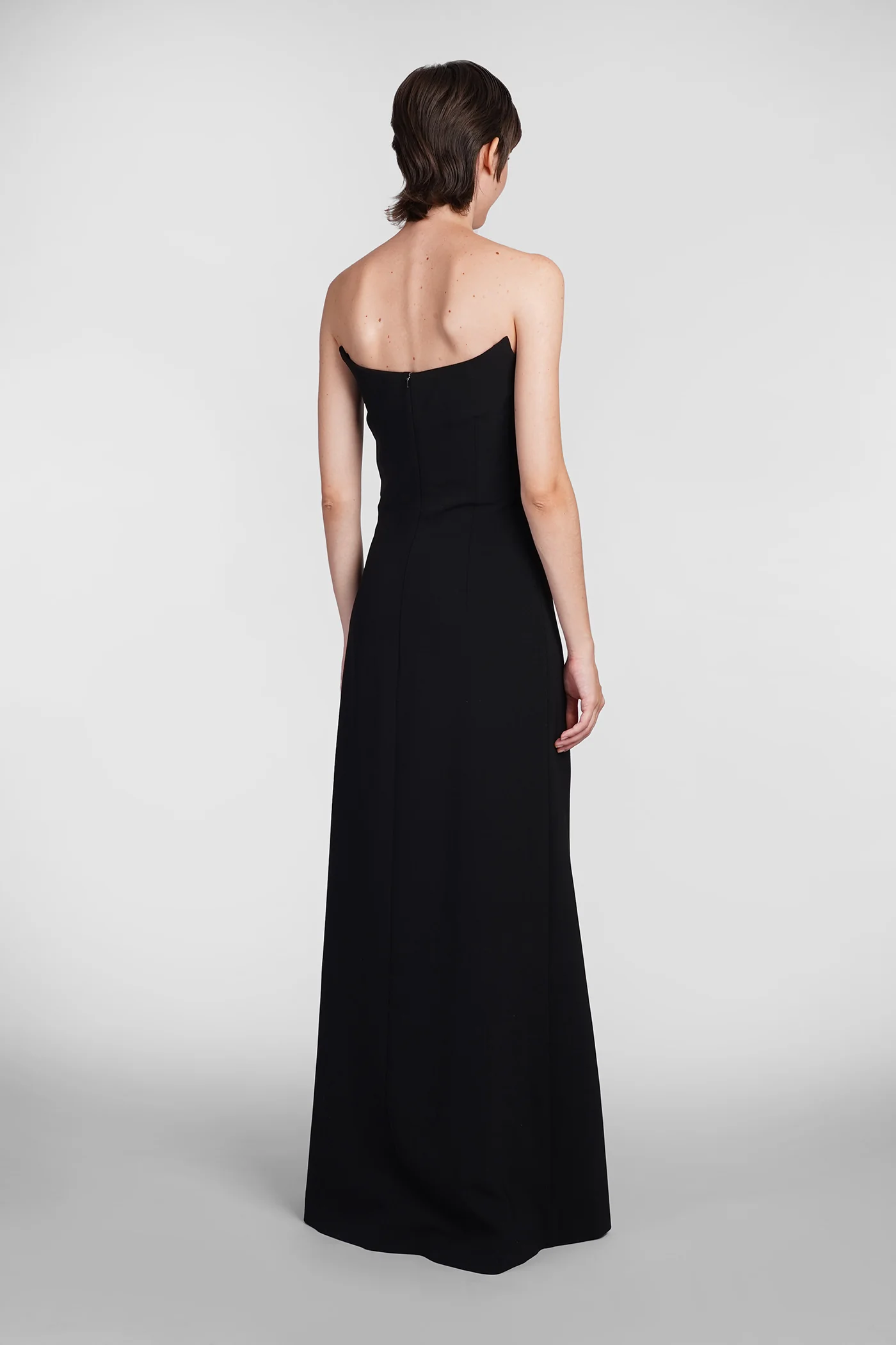 Fara Dress woman  in black polyester - Image 3