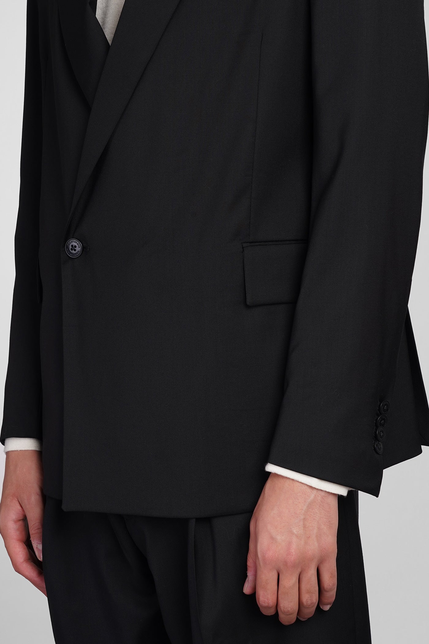 Demna Blazer in black wool - Image 5