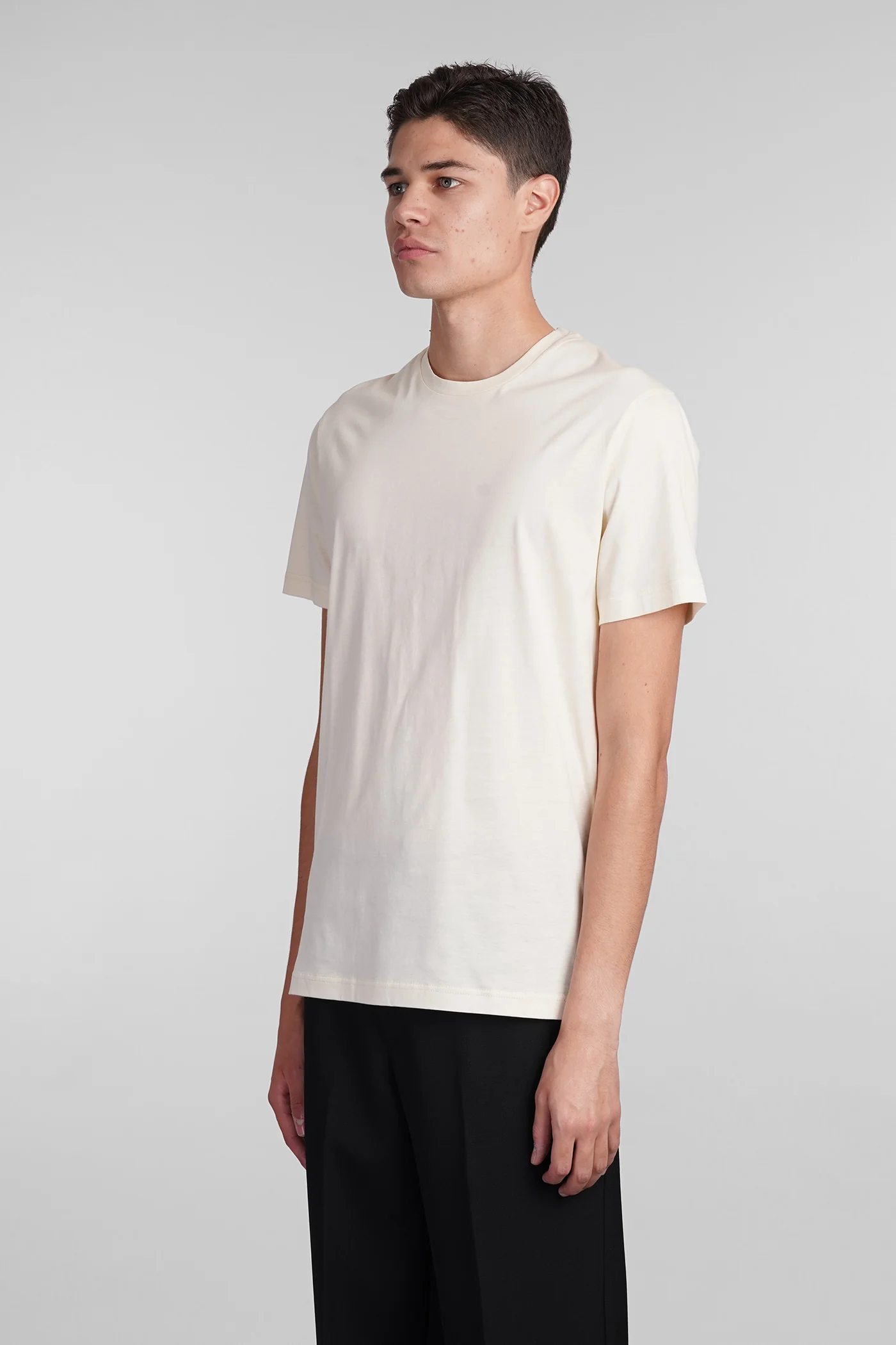 Neil chiba T-Shirt in beige cotton - Image 54