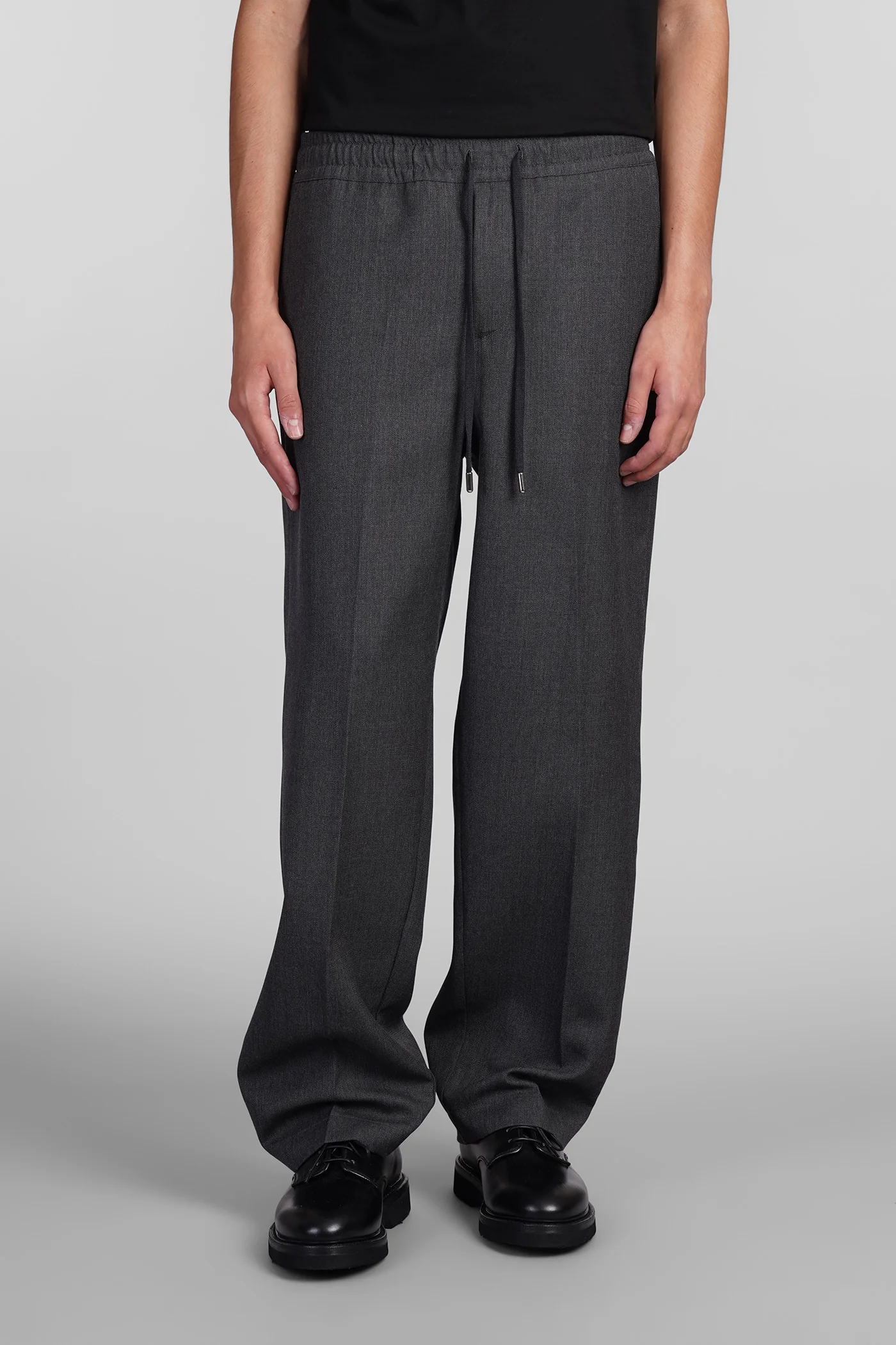 Pajama Pants in grey wool