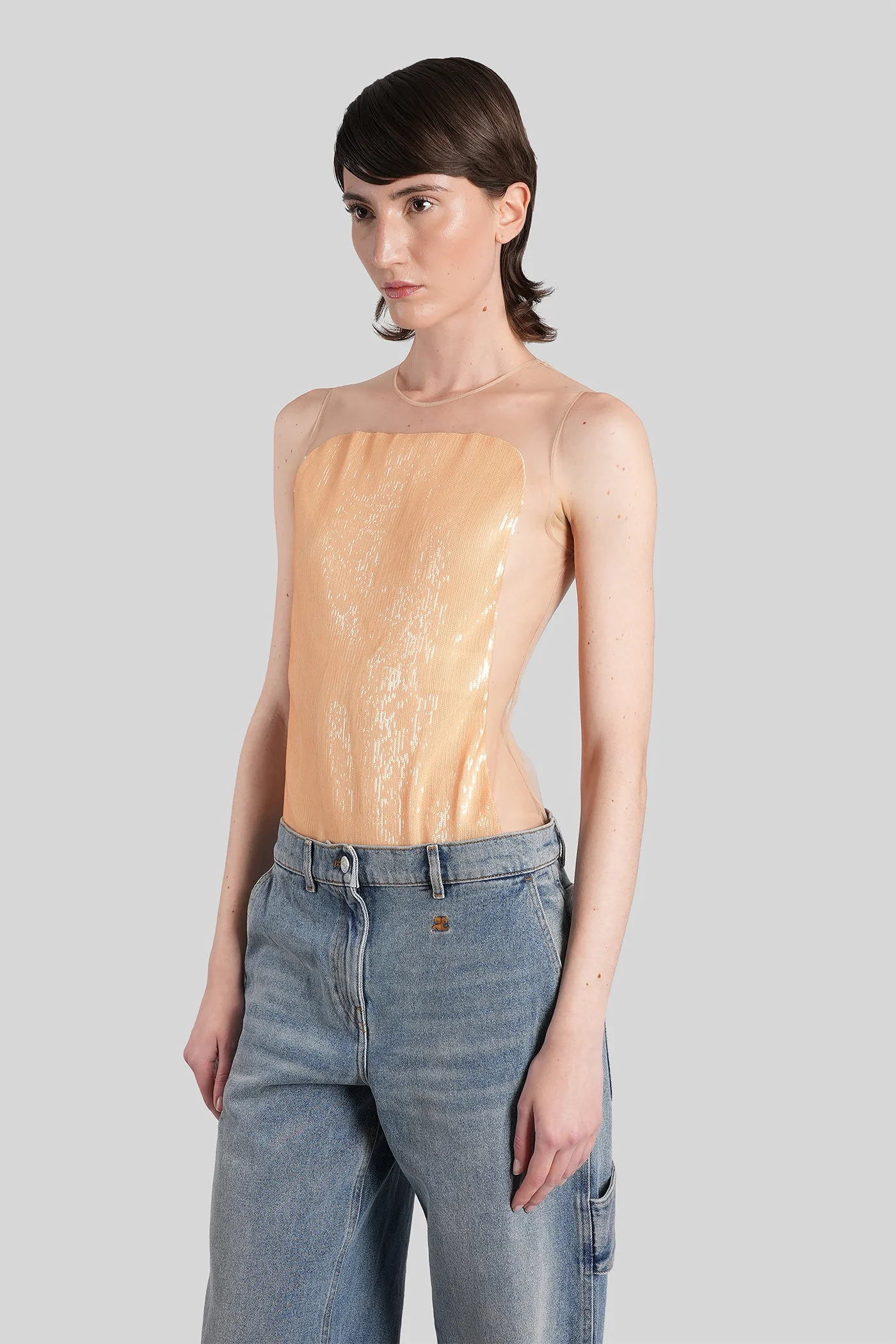 Body in yellow polyester - Image 4