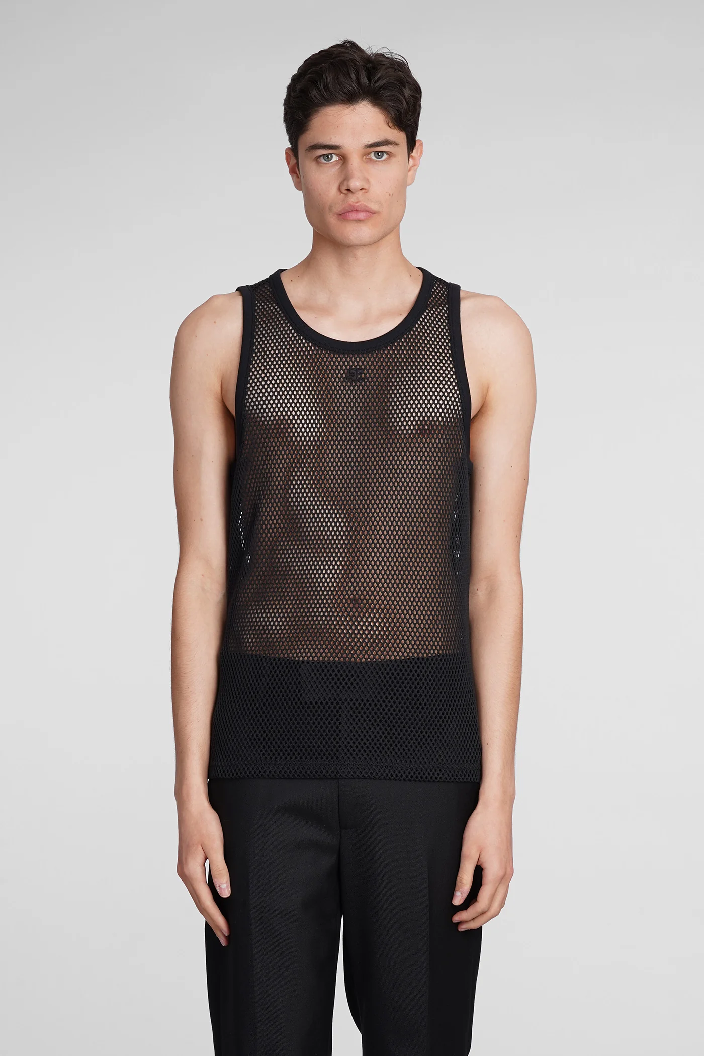 tank Top in black cotton