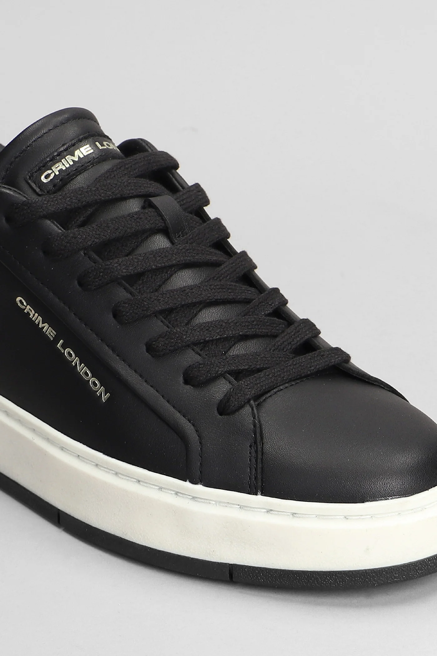Destiny Sneakers in black leather - Image 5