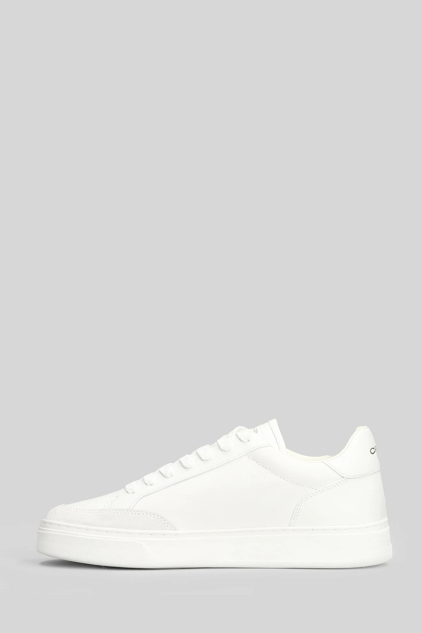 Eclipse Sneakers in white leather - Image 3