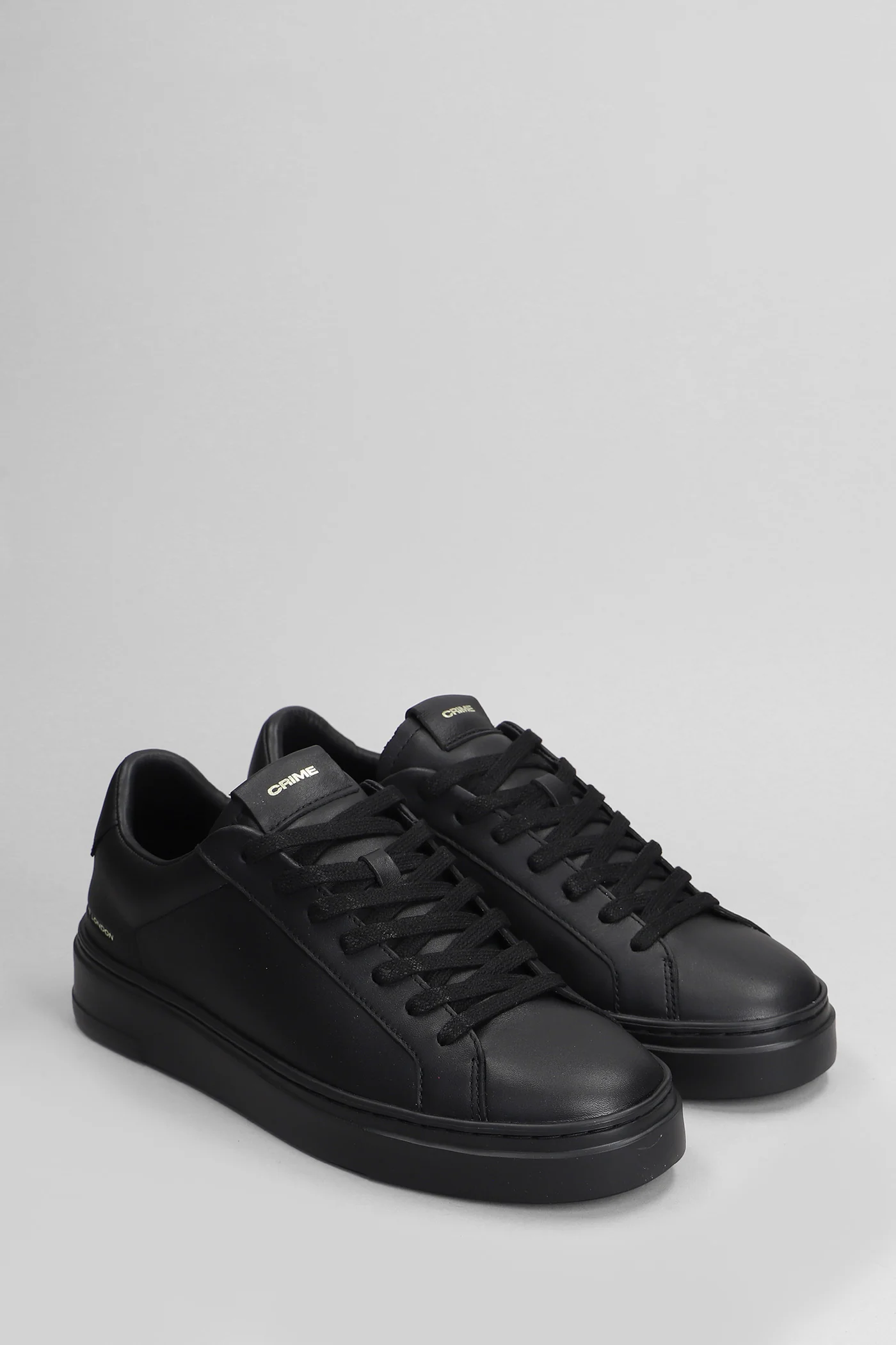 Extralight Sneakers in black leather - Image 2