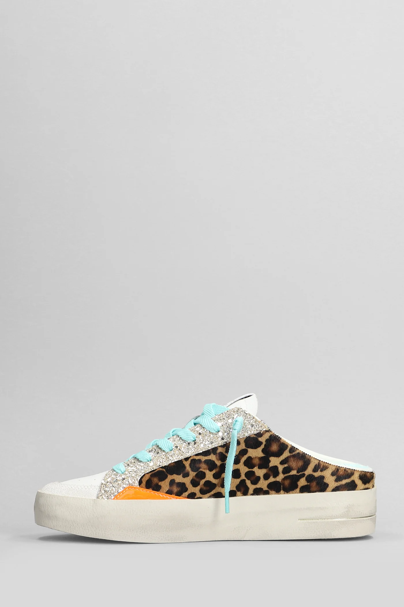 Sneakers in white leather - Image 3