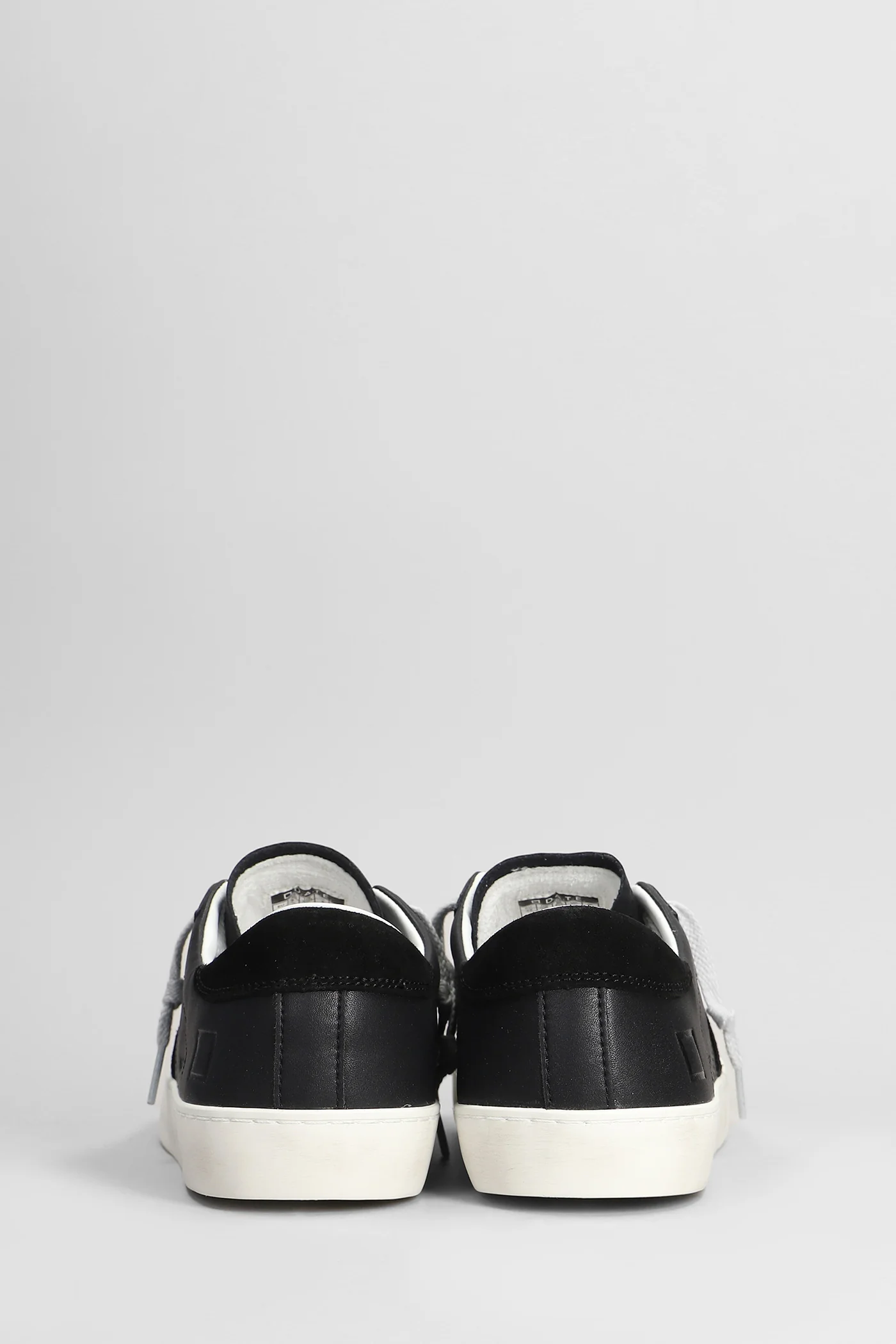 Hill Low Sneakers in black leather - Image 4