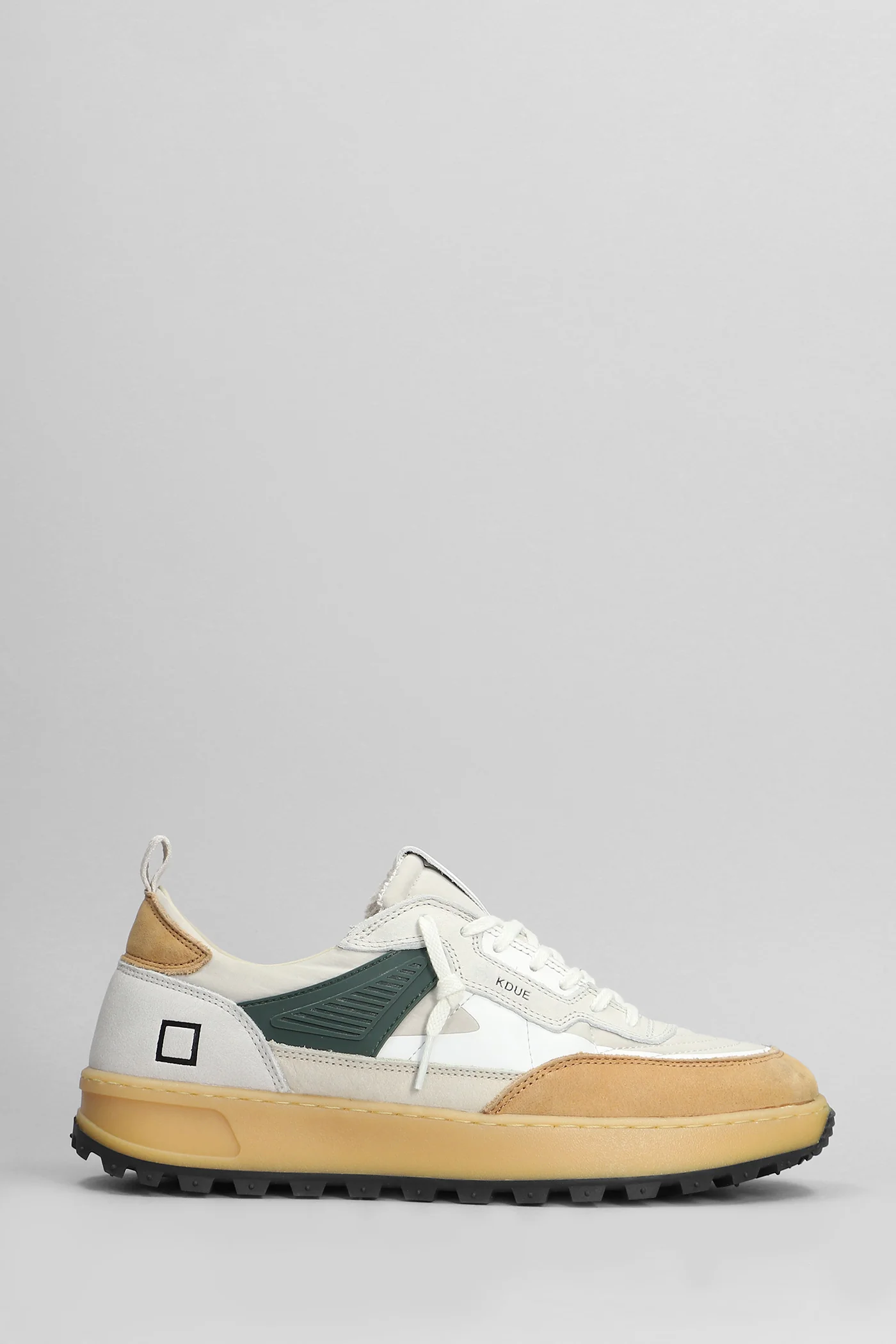 Kdue Outdoor Sneakers in beige Suede and fabric