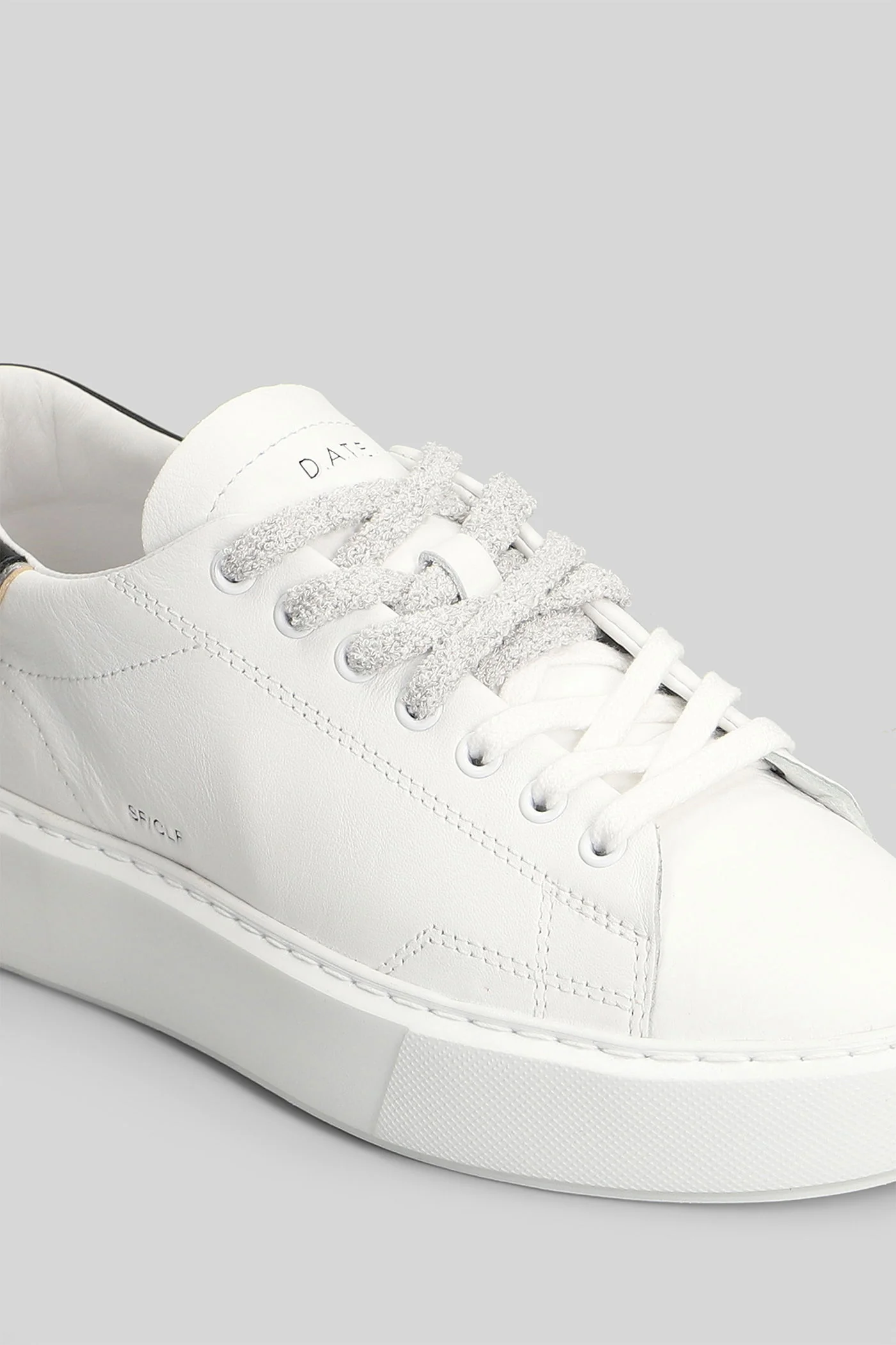 Sfera Calf Sneakers in white leather - Image 5