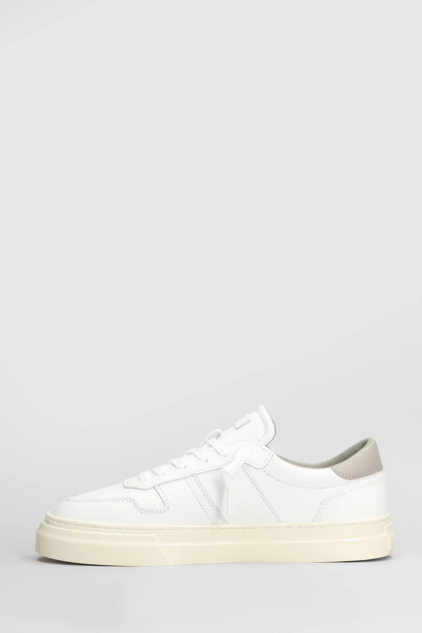 Studio Sneakers in white leather - Image 3