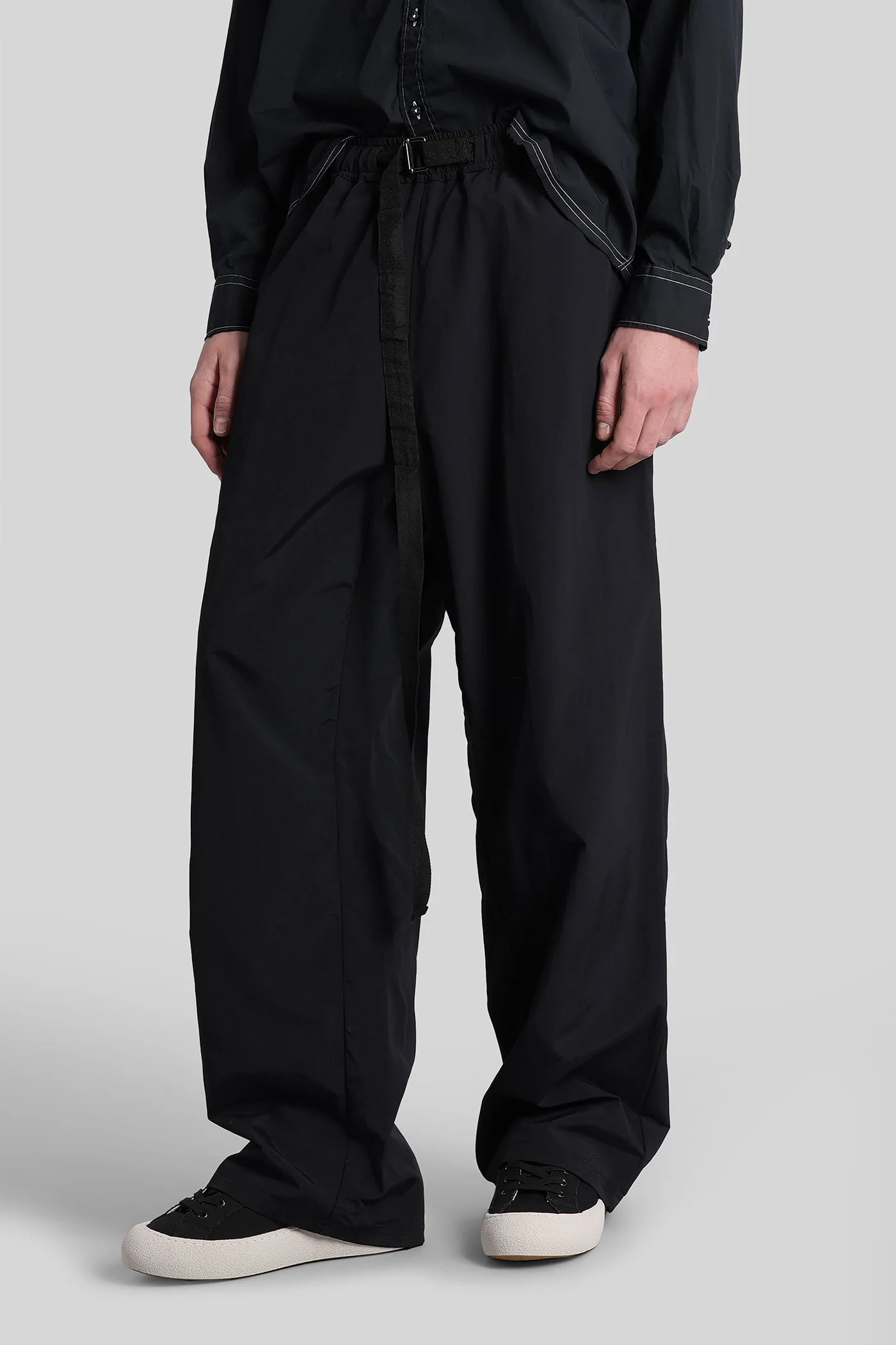 Brooklyn Pants in black polyamide - Image 4