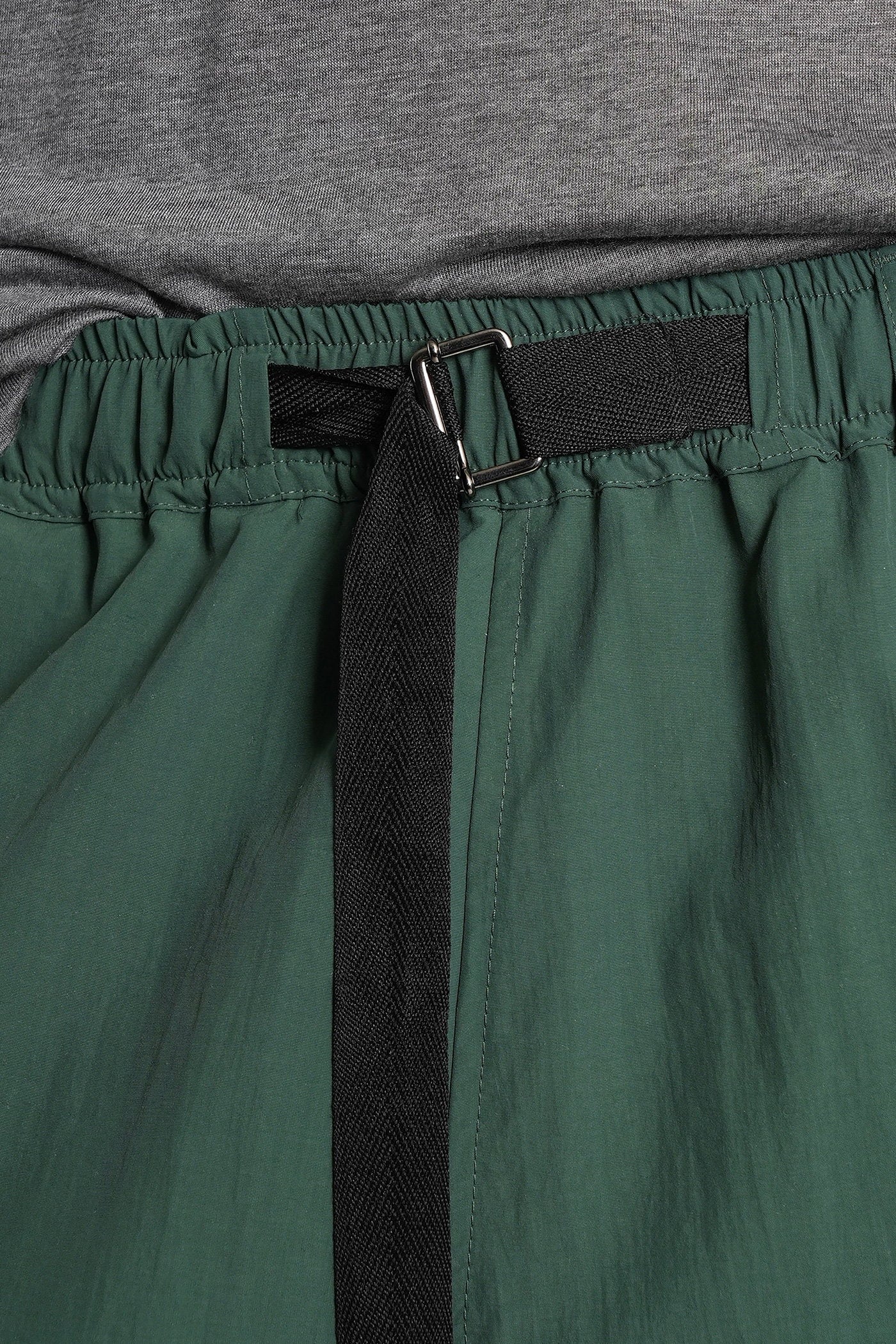 Brooklyn Pants in green polyamide - Image 5