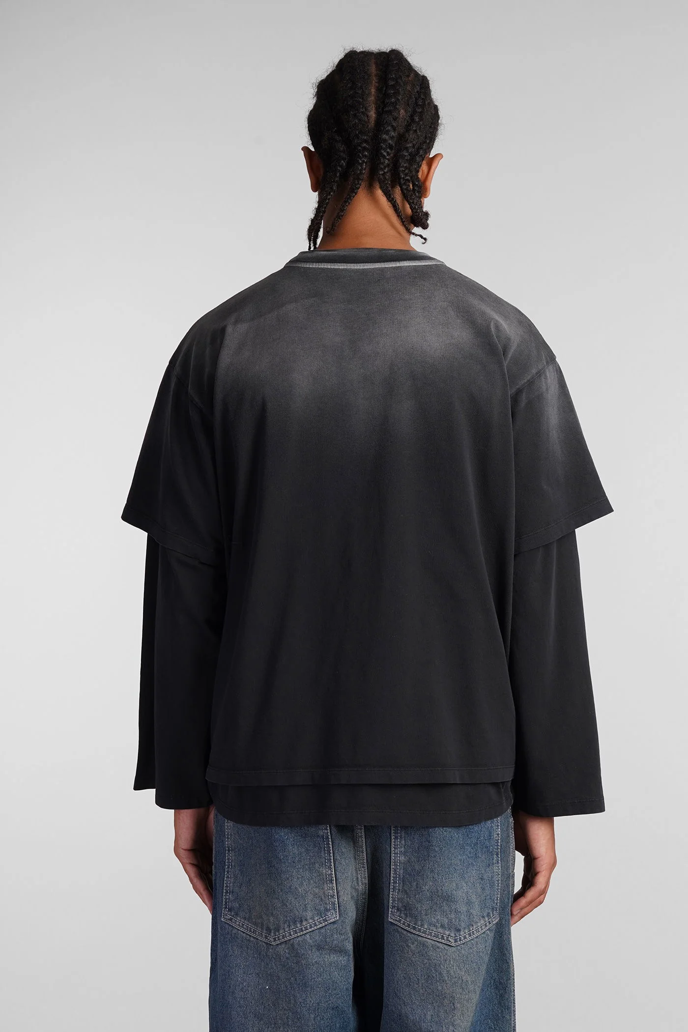 Zeno T-Shirt in black cotton - Image 3