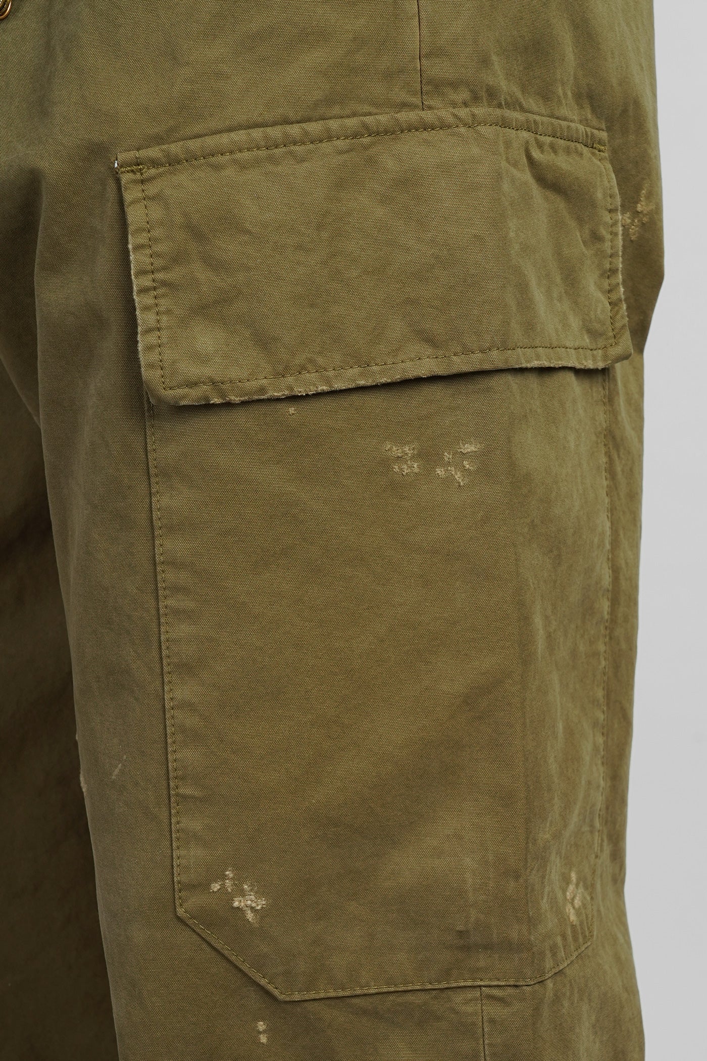 Jeffrey Pants in green cotton - Image 5