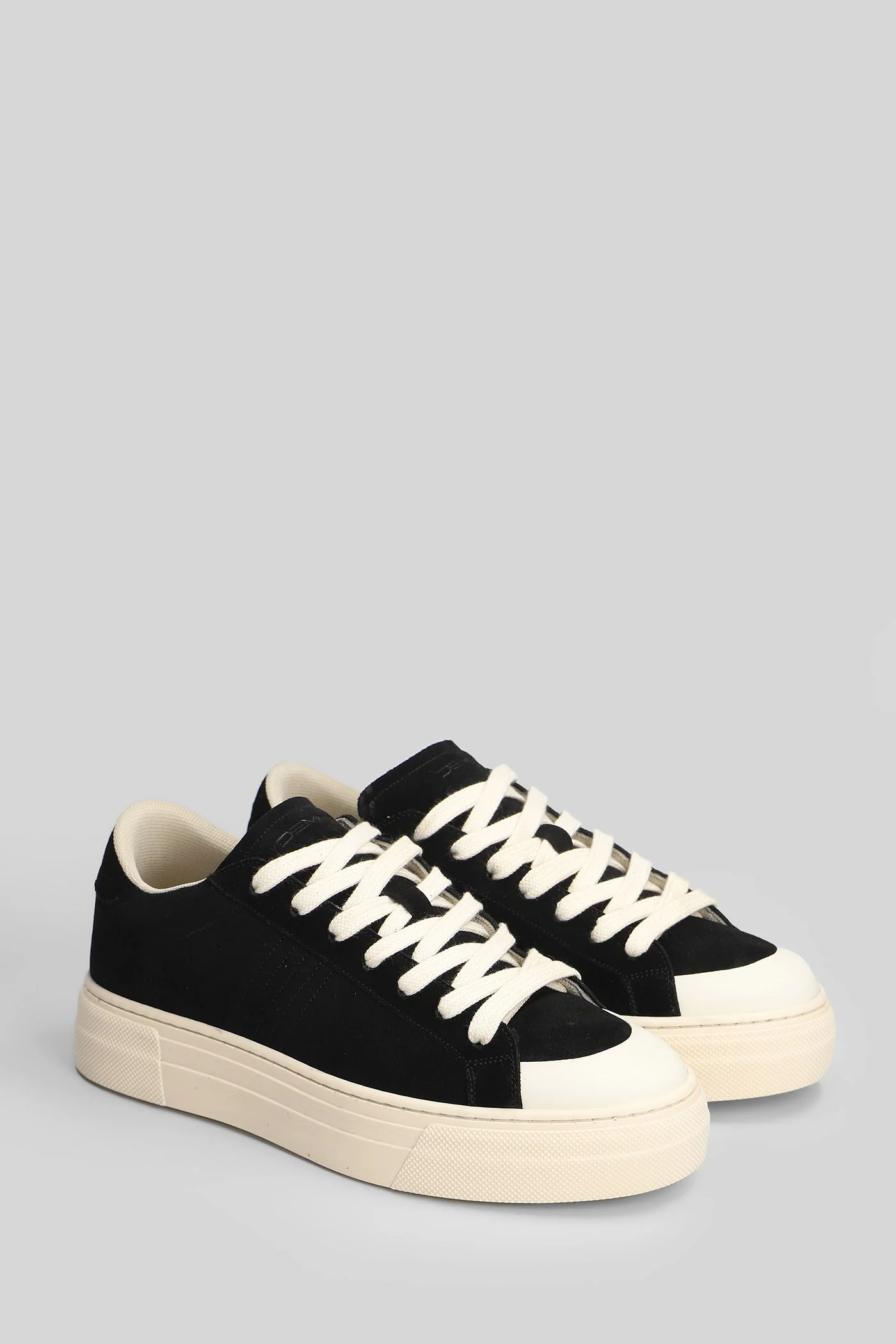 Sneakers in black suede - Image 2