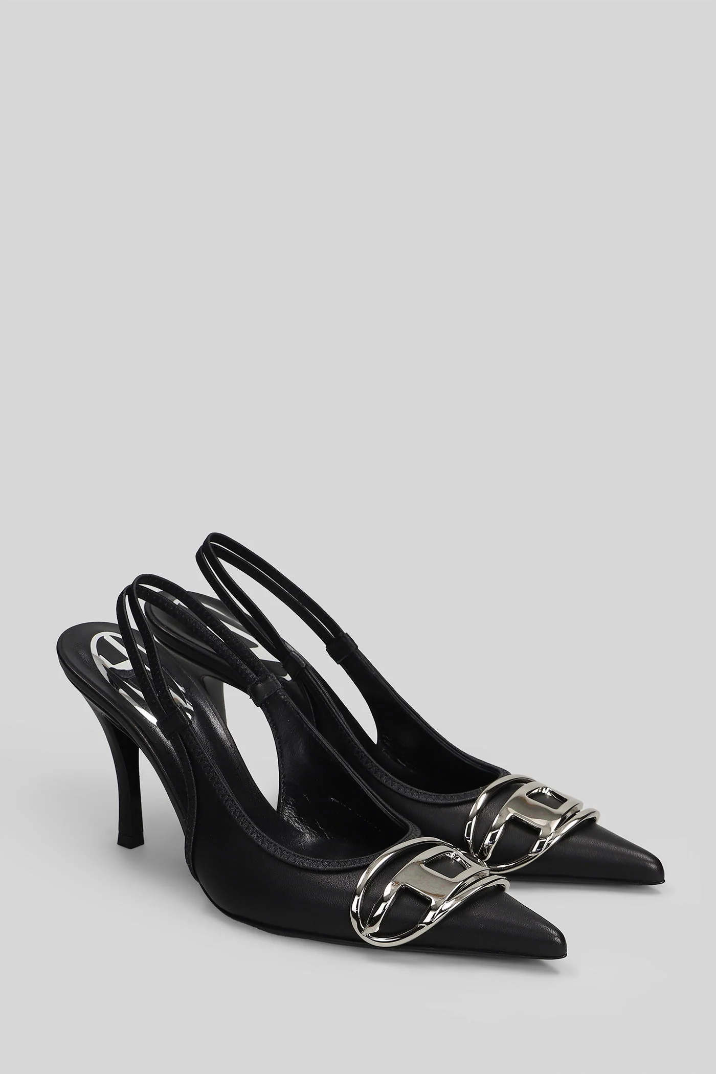 D venus Pumps in black leather - Image 2