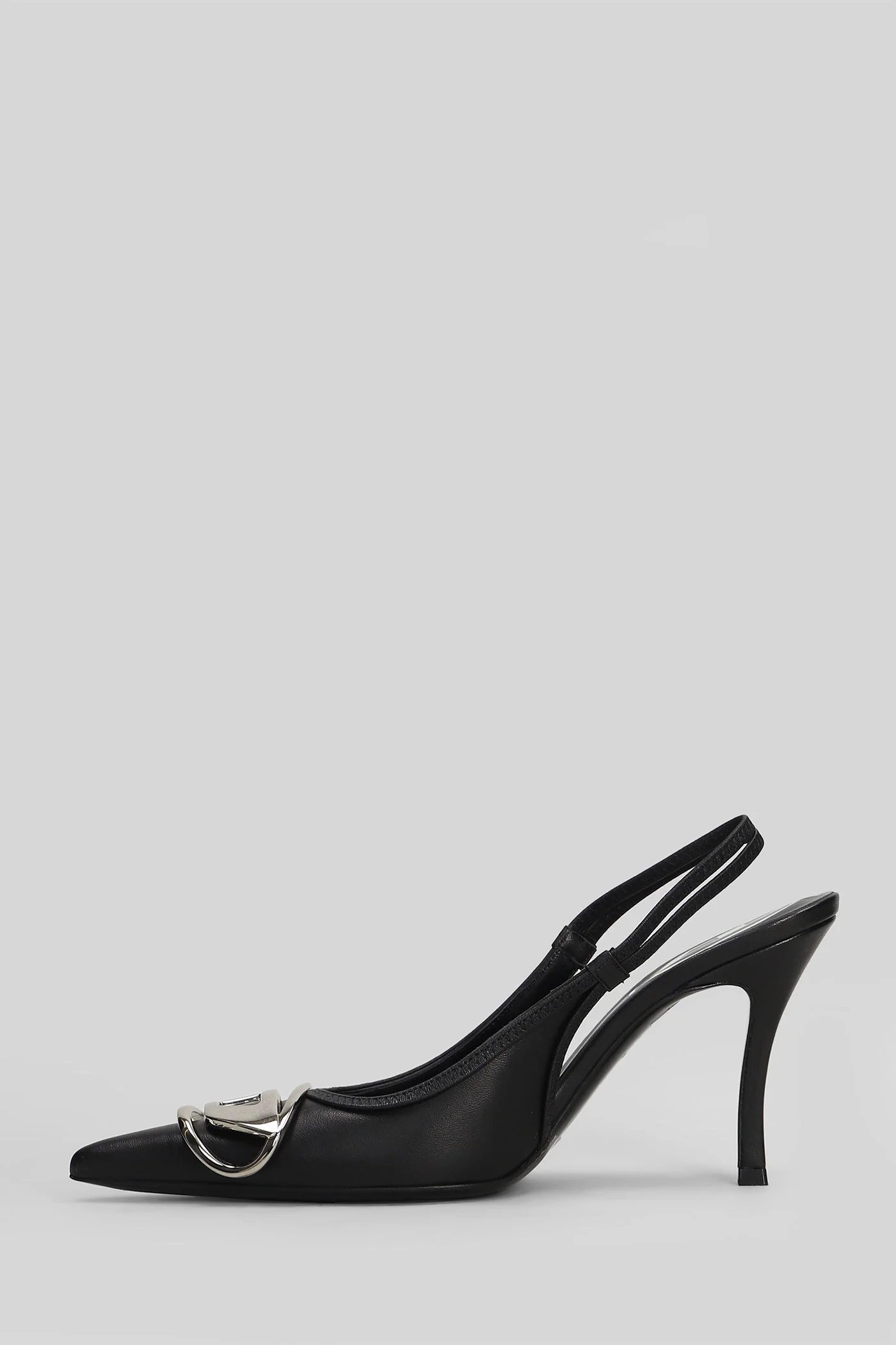D venus Pumps in black leather - Image 3