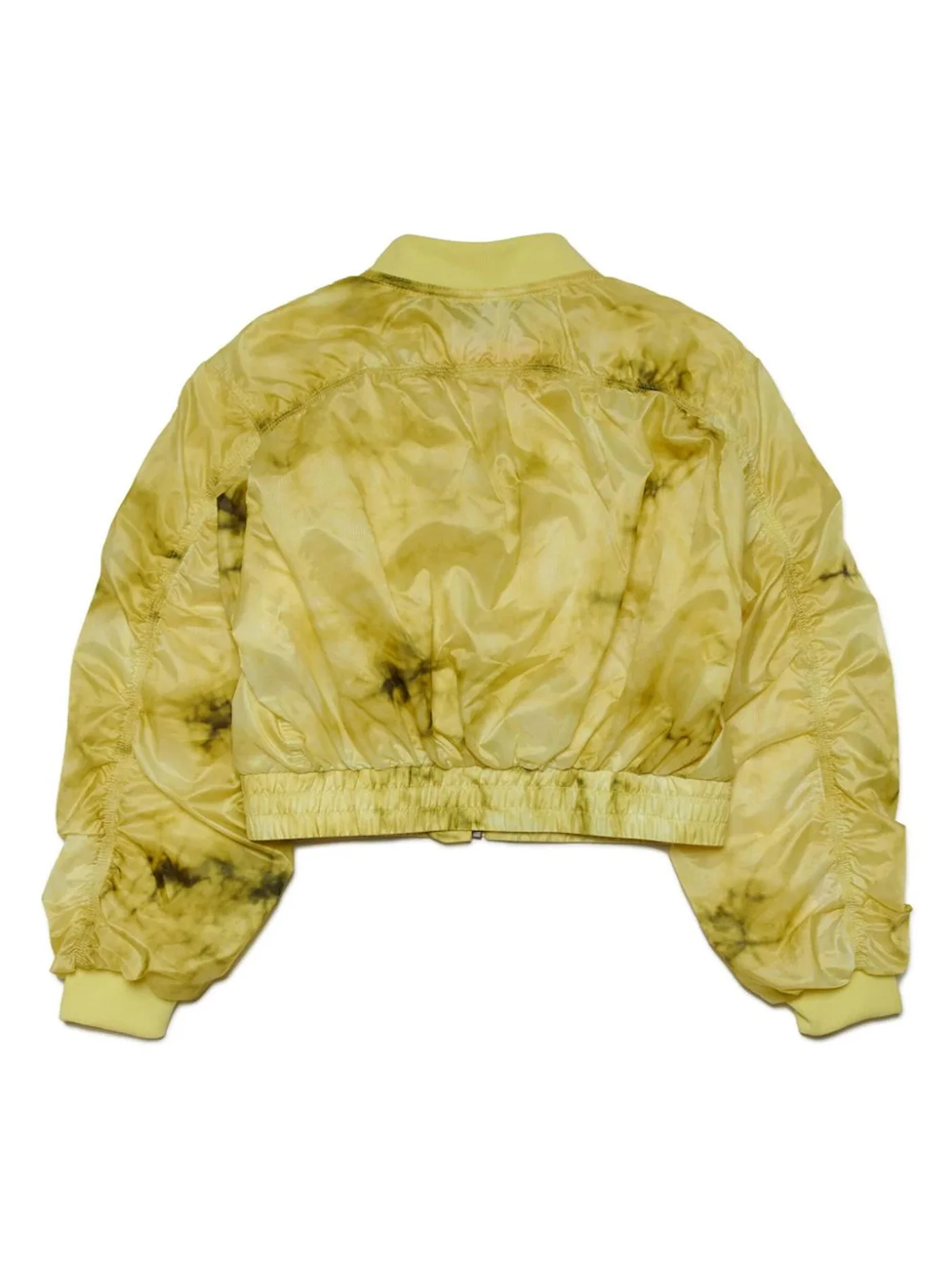 Bomber Jacket in yellow polyester - Image 2