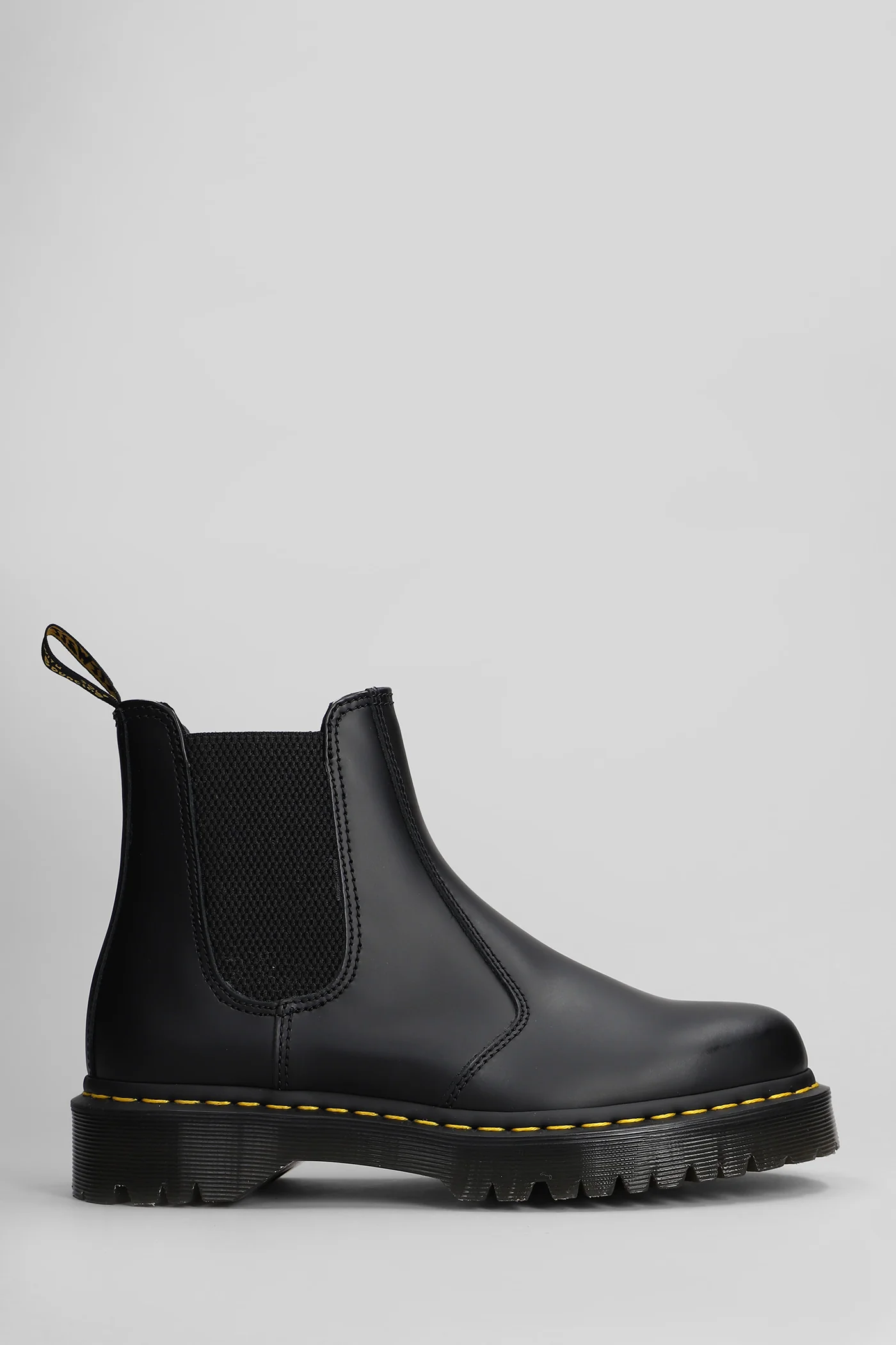 2976 Bex Combat boots in black leather