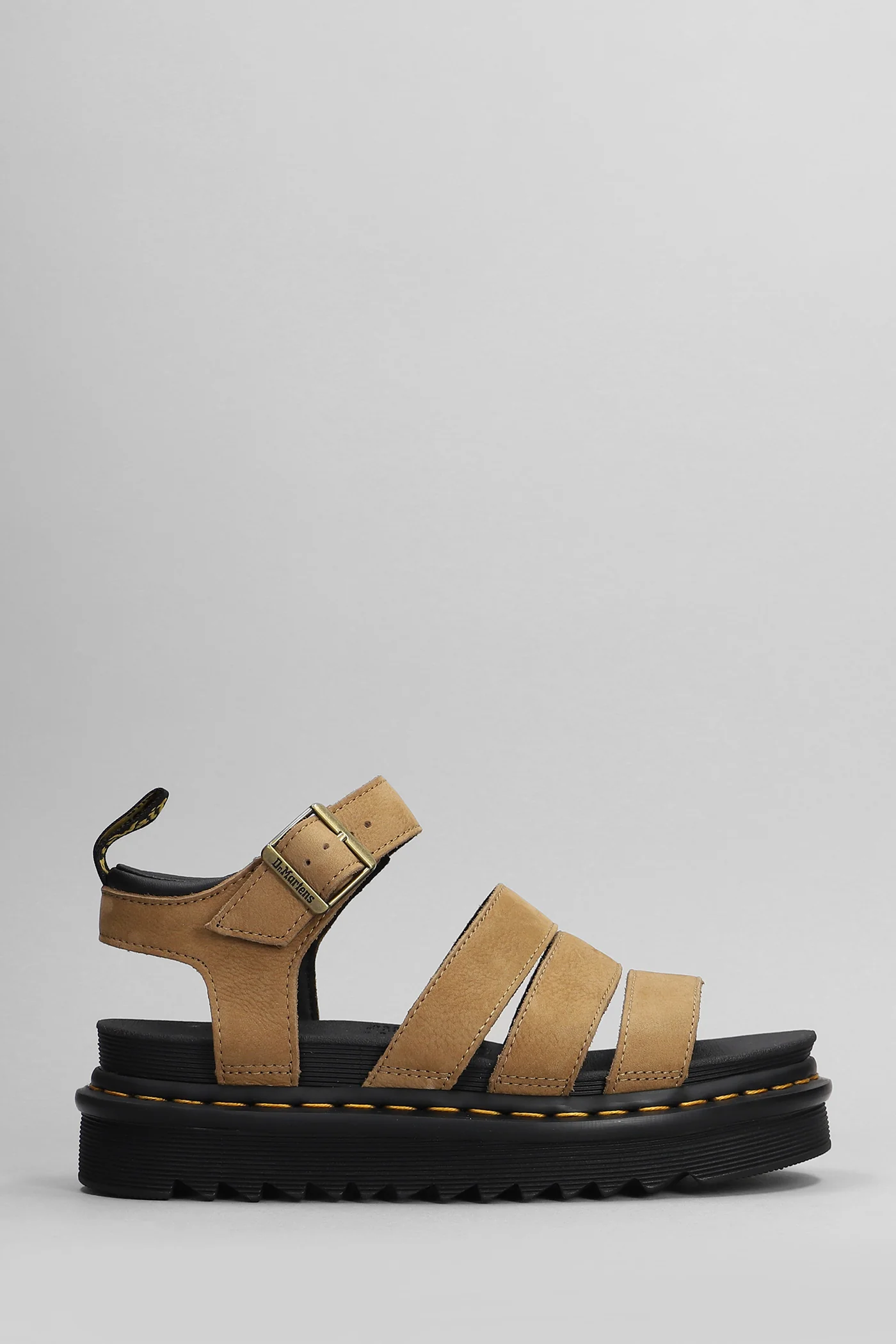 Blaire Flats in leather color leather