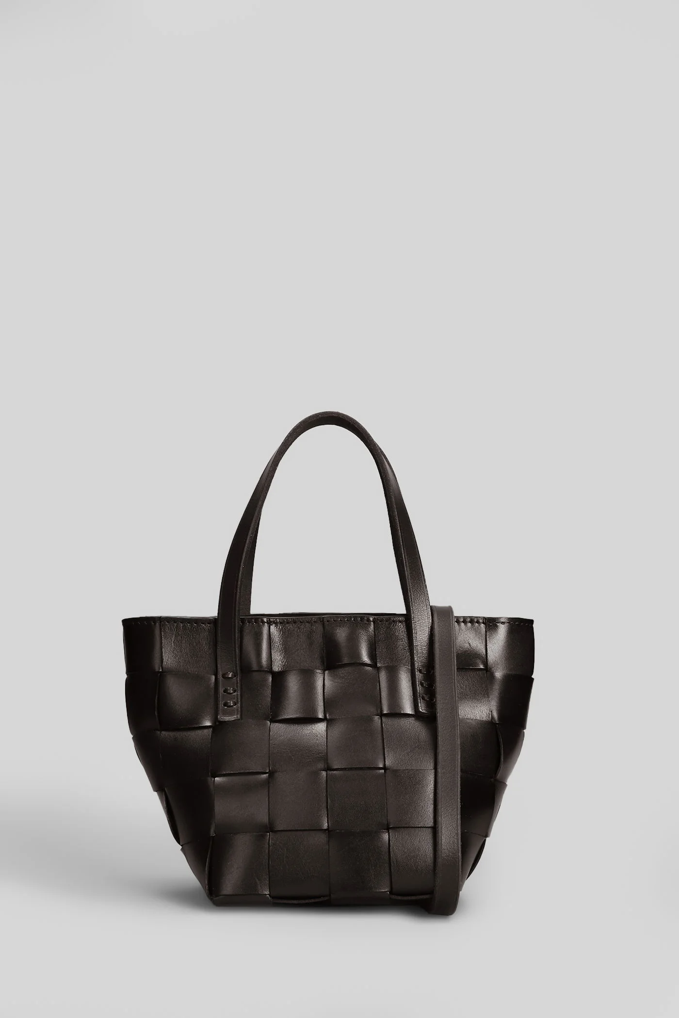 Japan Mini Shoulder bag in brown leather