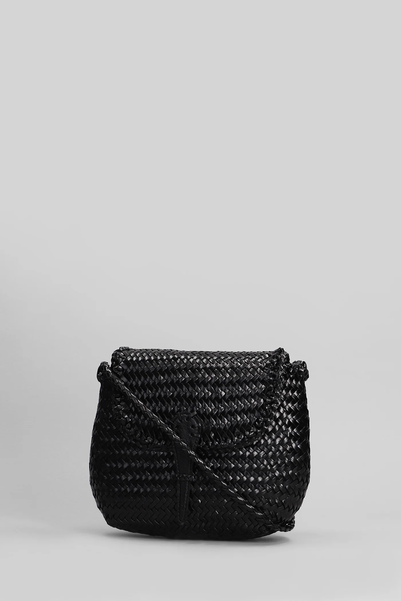 Miny City Shoulder bag in black leather - Image 2
