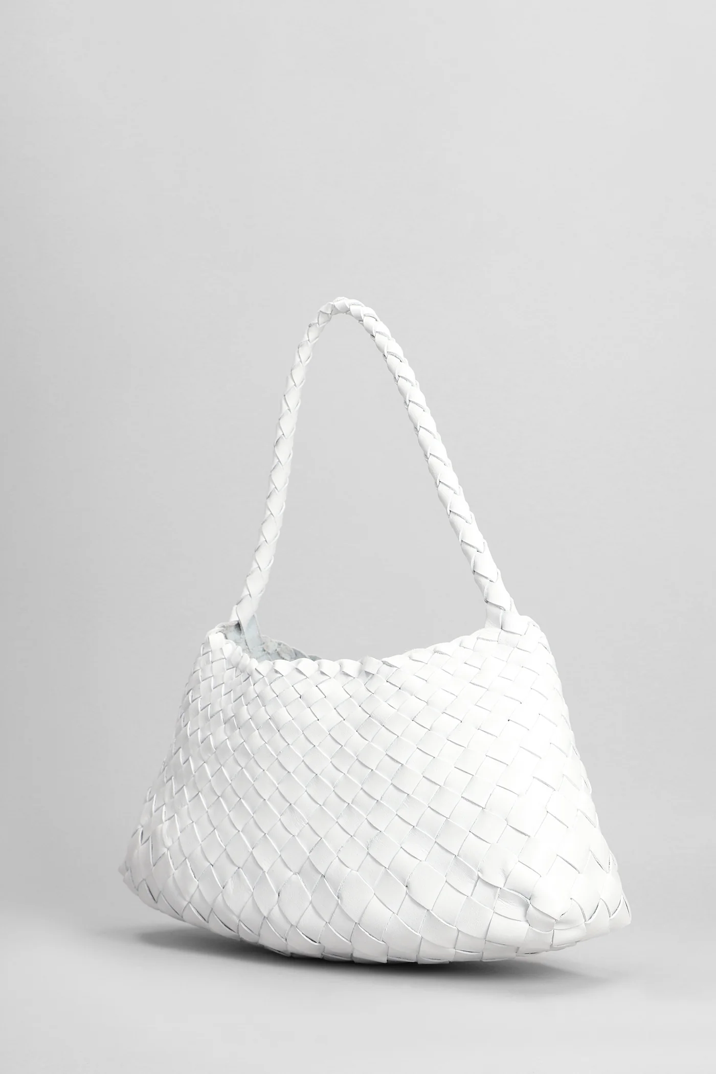 Rosanna Mini Hand bag in white leather - Image 2