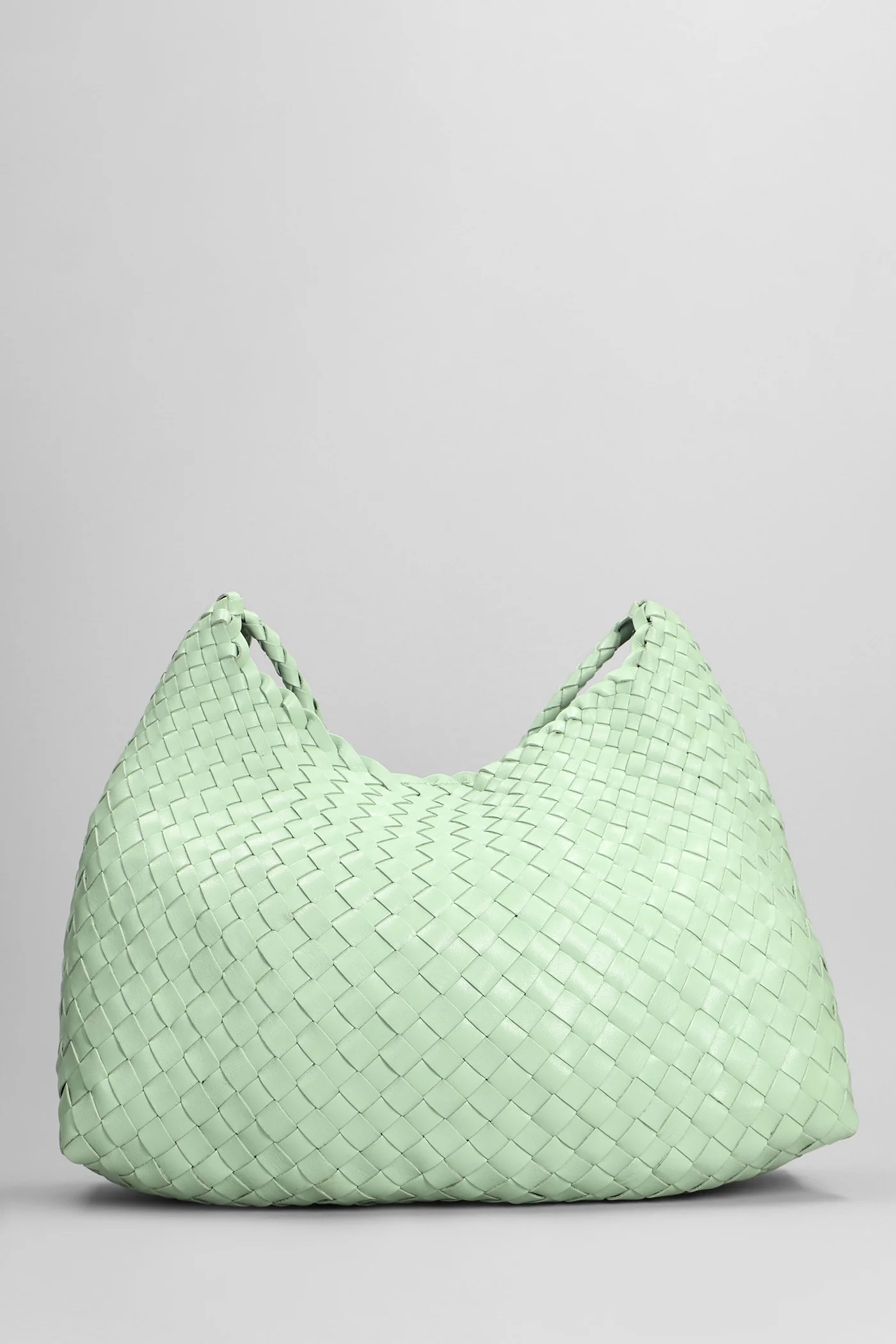 Santa Rosa Shoulder bag in green leather - Image 3