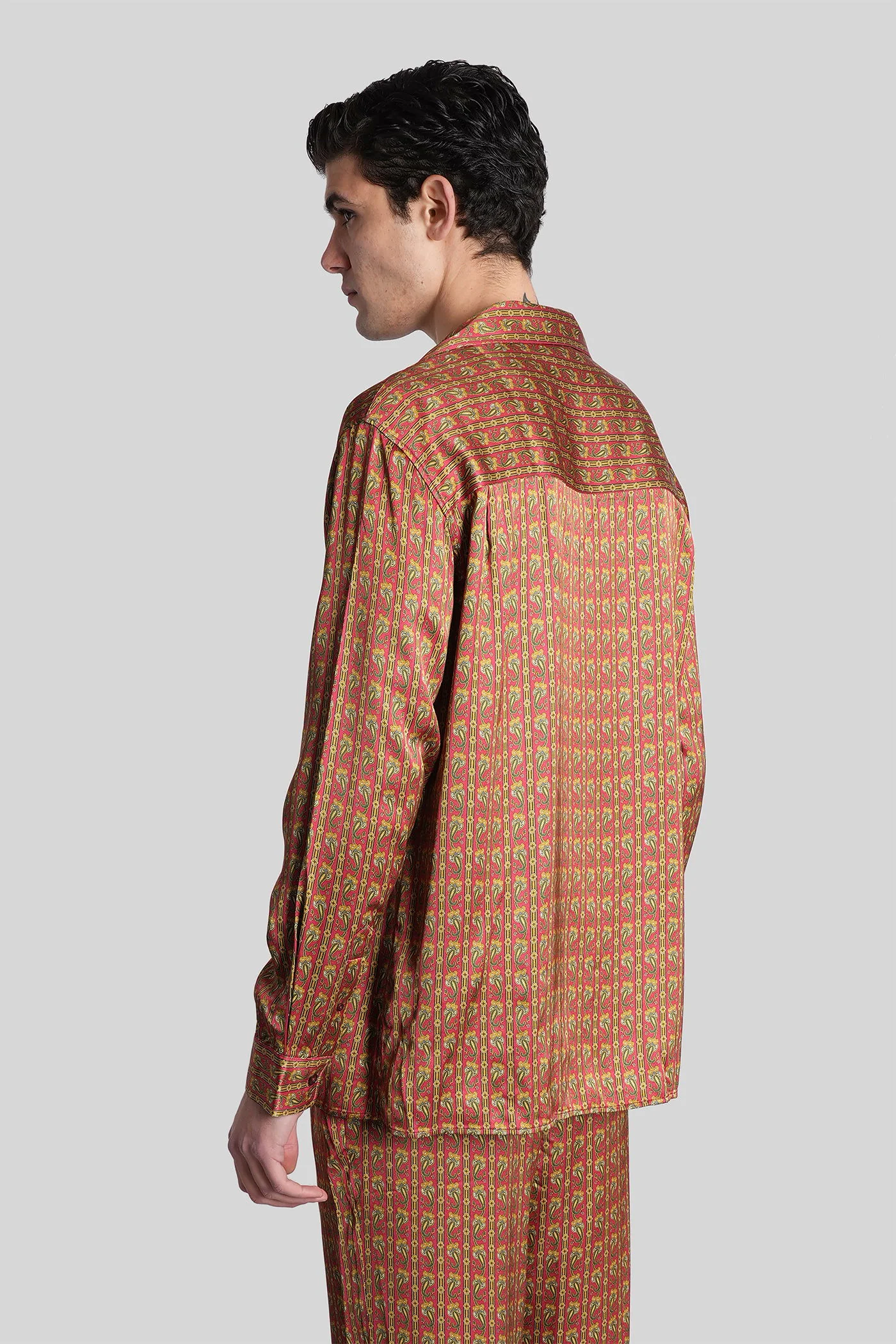Shirt in multicolor viscose - Image 3