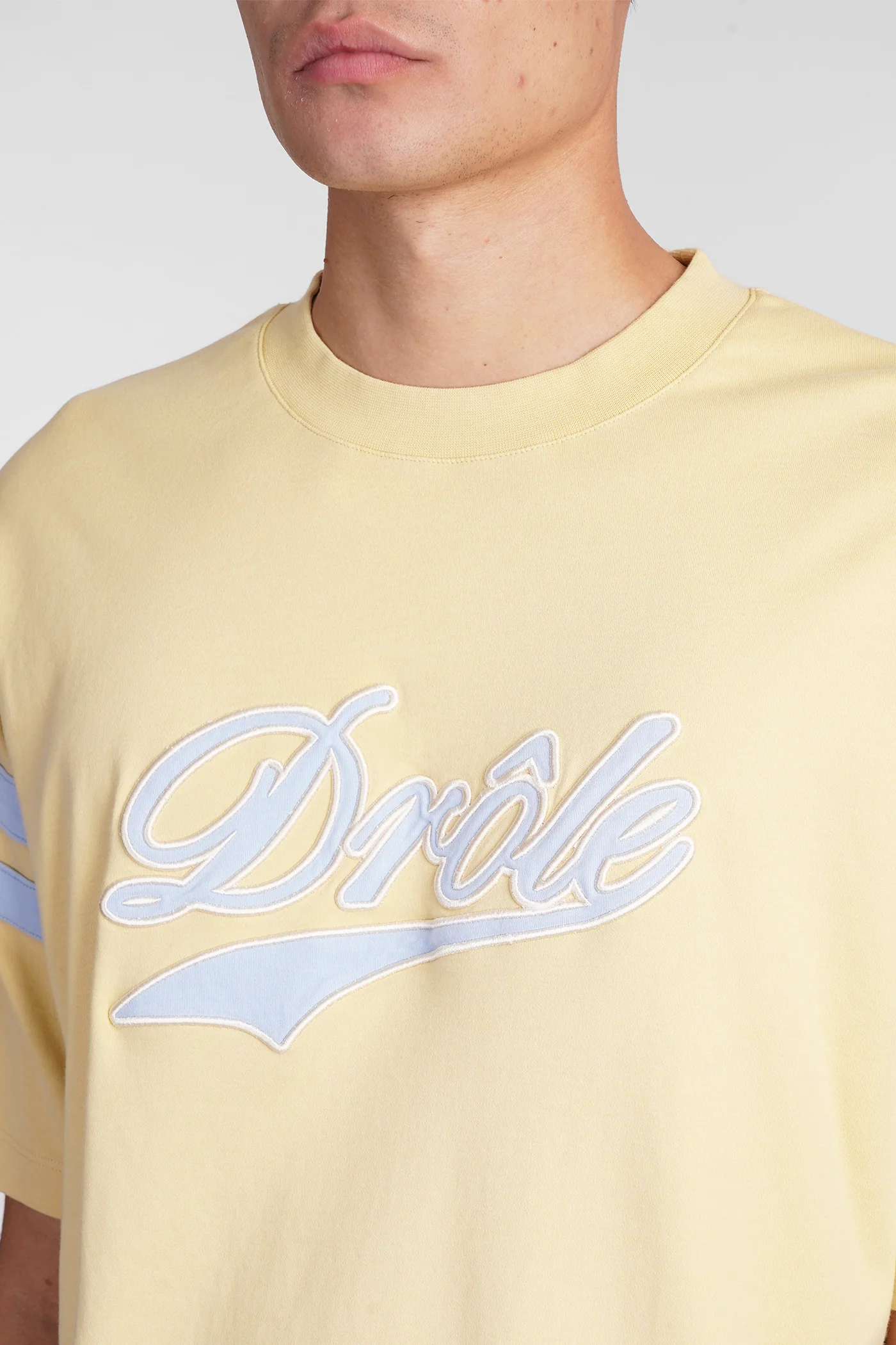 T-Shirt in yellow cotton - Image 5