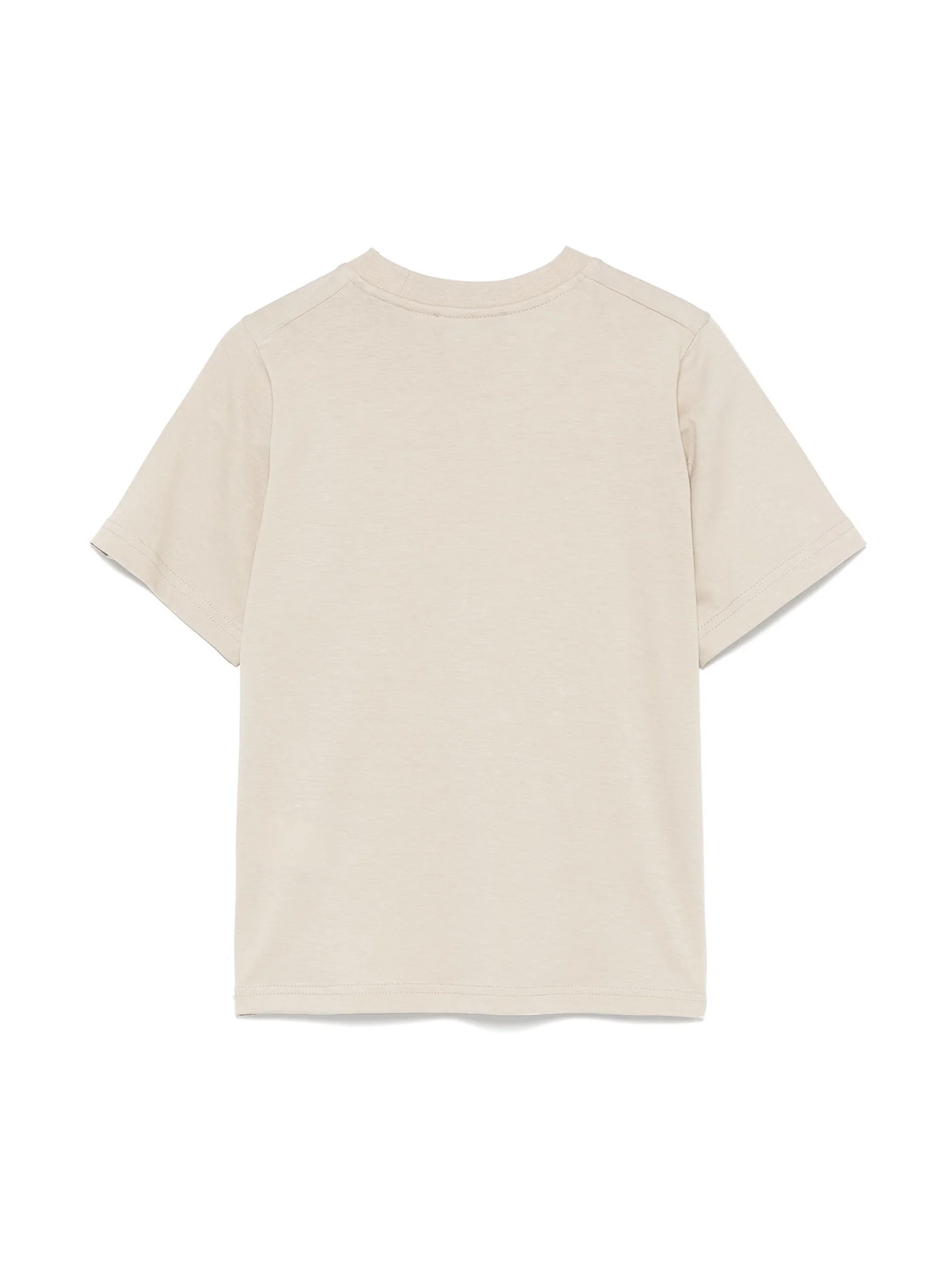 T-Shirt in taupe cotton - Image 2