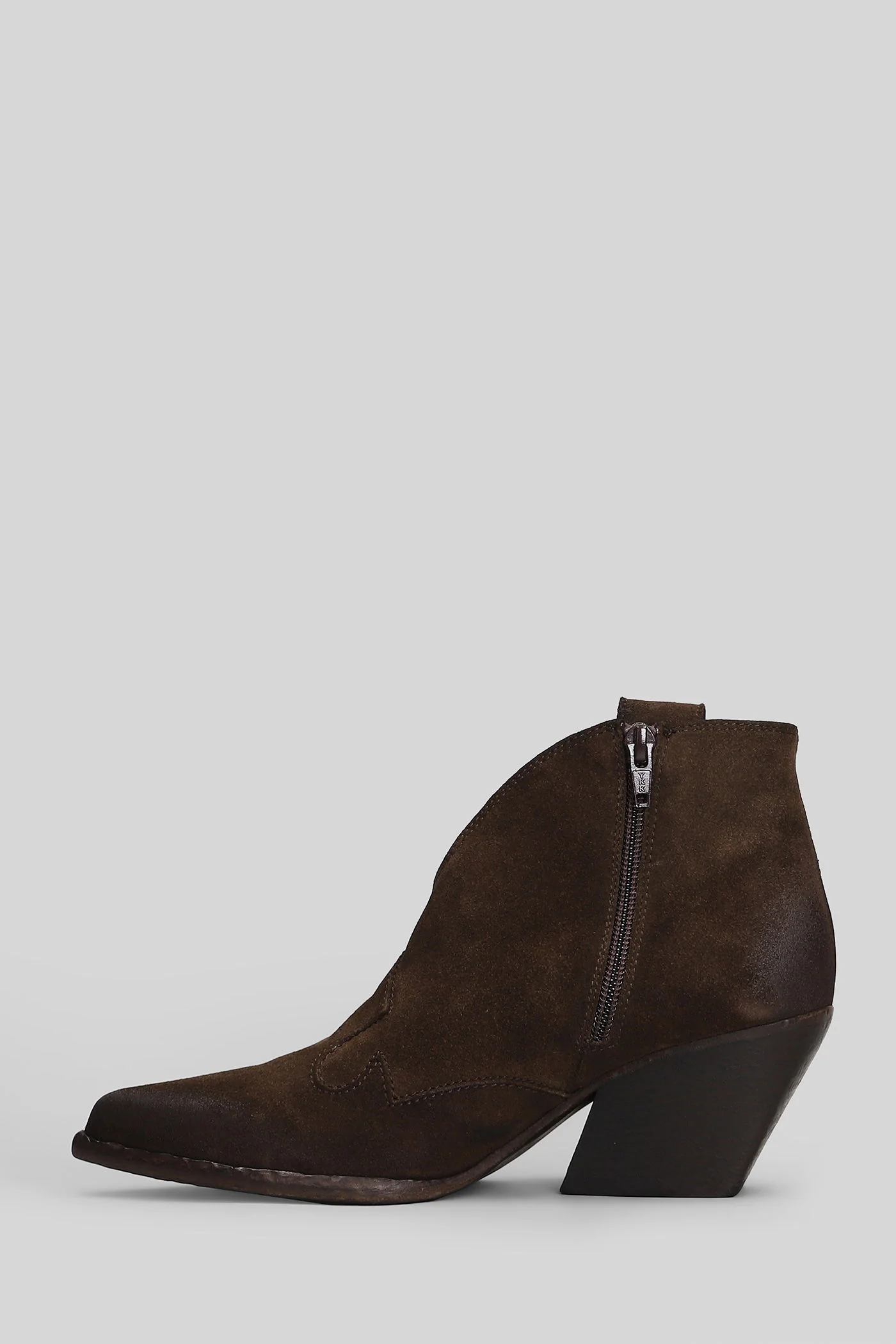 texan Ankle boots in brown suede - Image 3