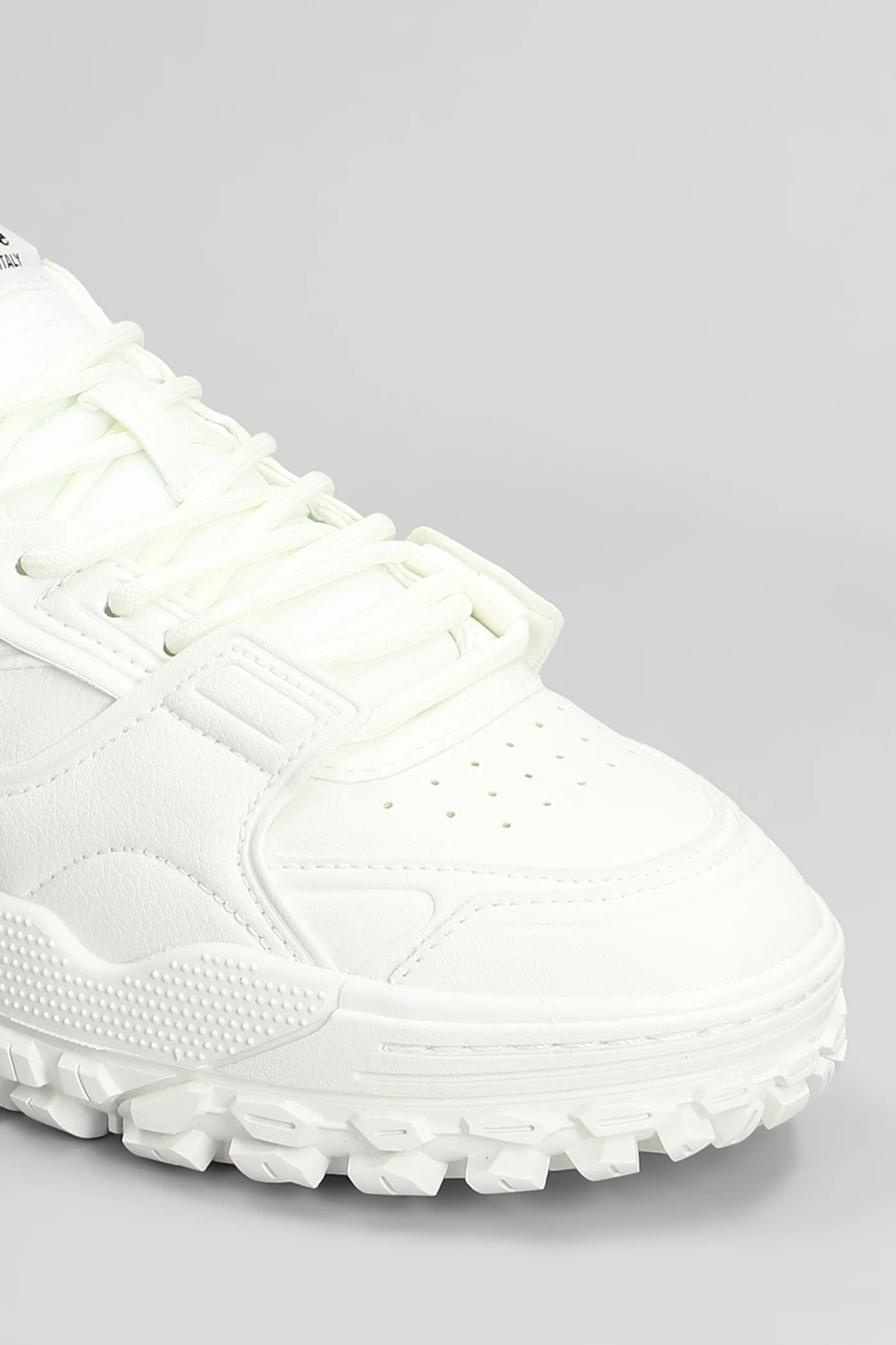 Lsr 014 Sneakers in white leather - Image 5